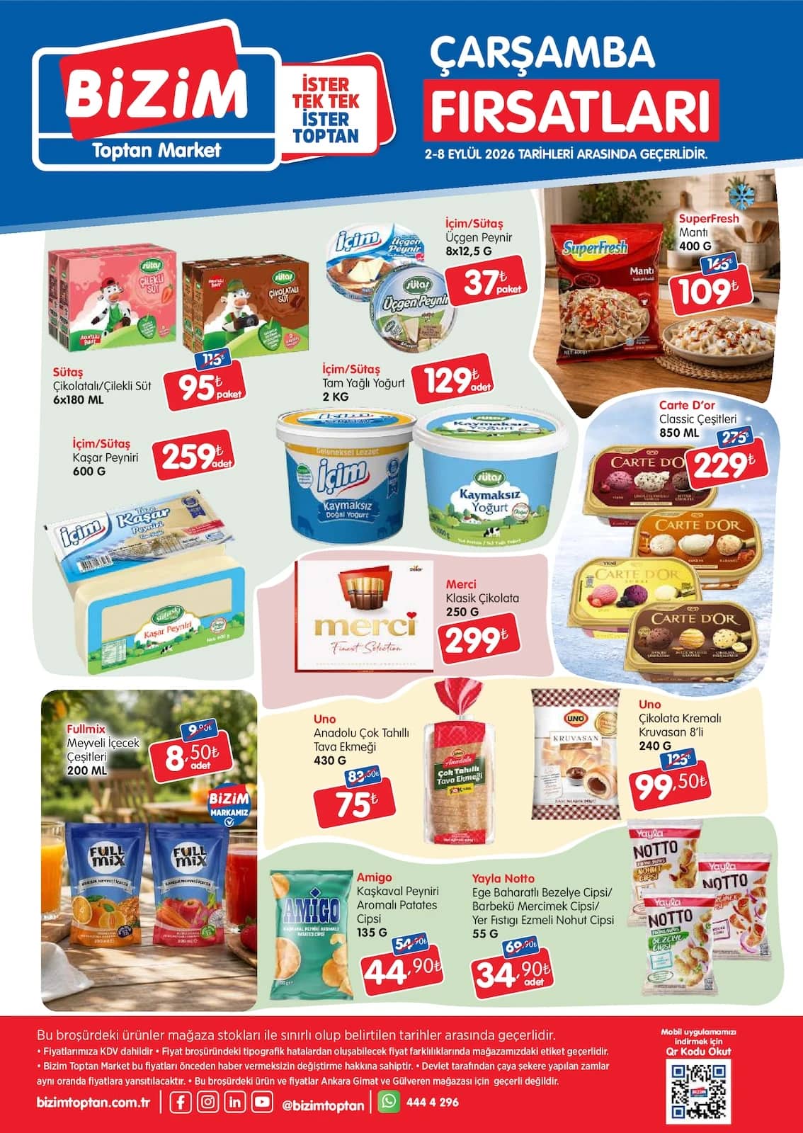 Bizim Toptan - İndirim Broşürü 02 - 08 Eylül 2026 - Sayfa 1