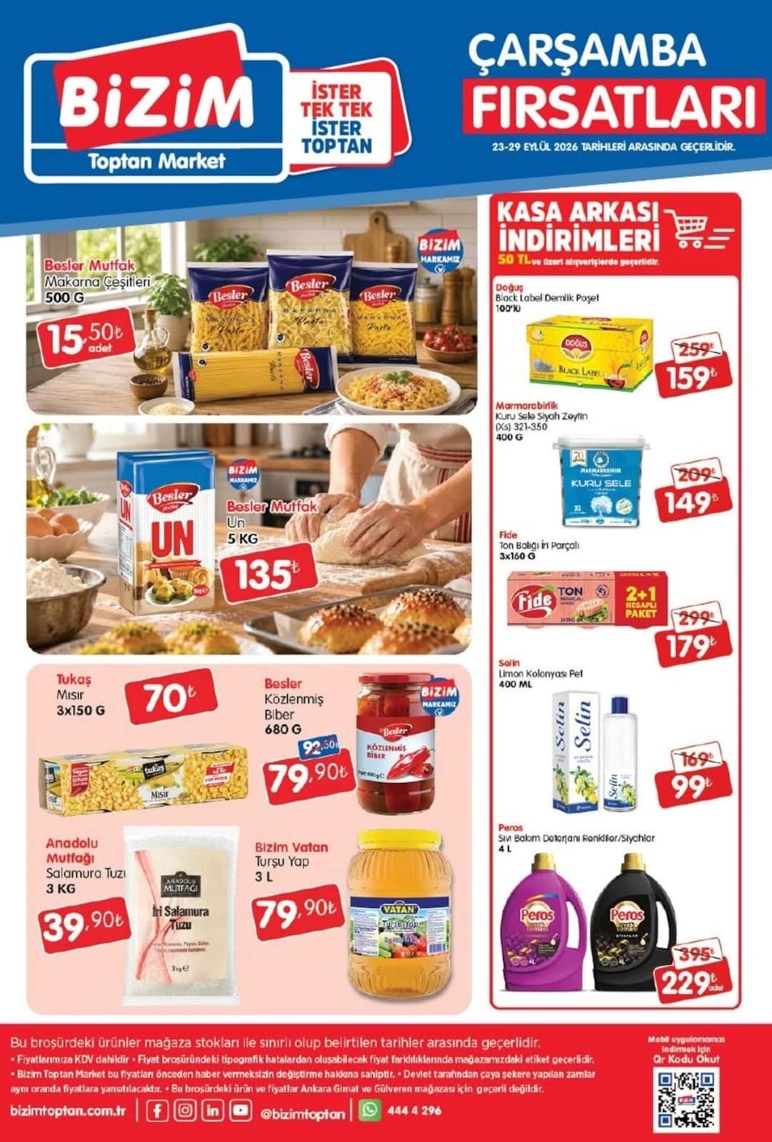 Bizim Toptan - İndirim Broşürü 23 - 29 Eylül 2026 - Sayfa 1