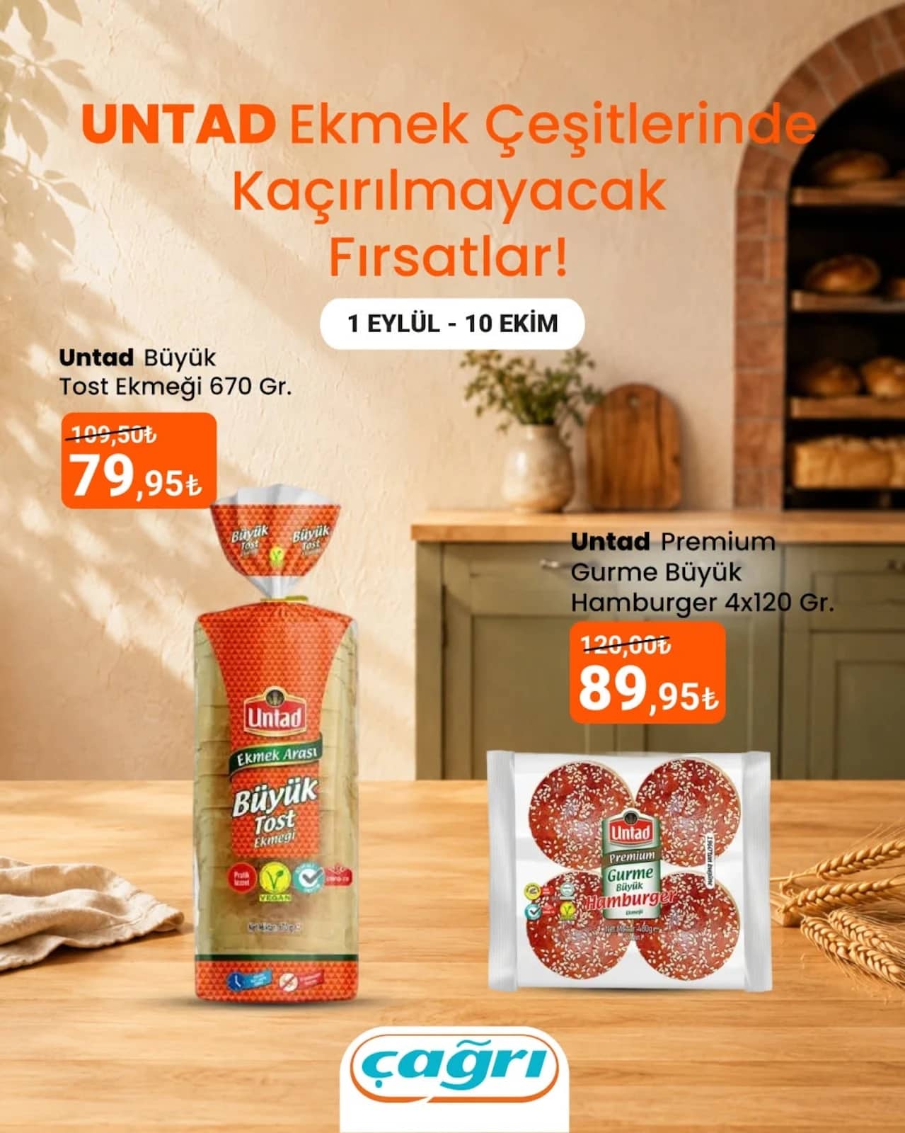 Çağrı Market - İndirim Broşürü 01 Eylül - 10 Ekim 2026