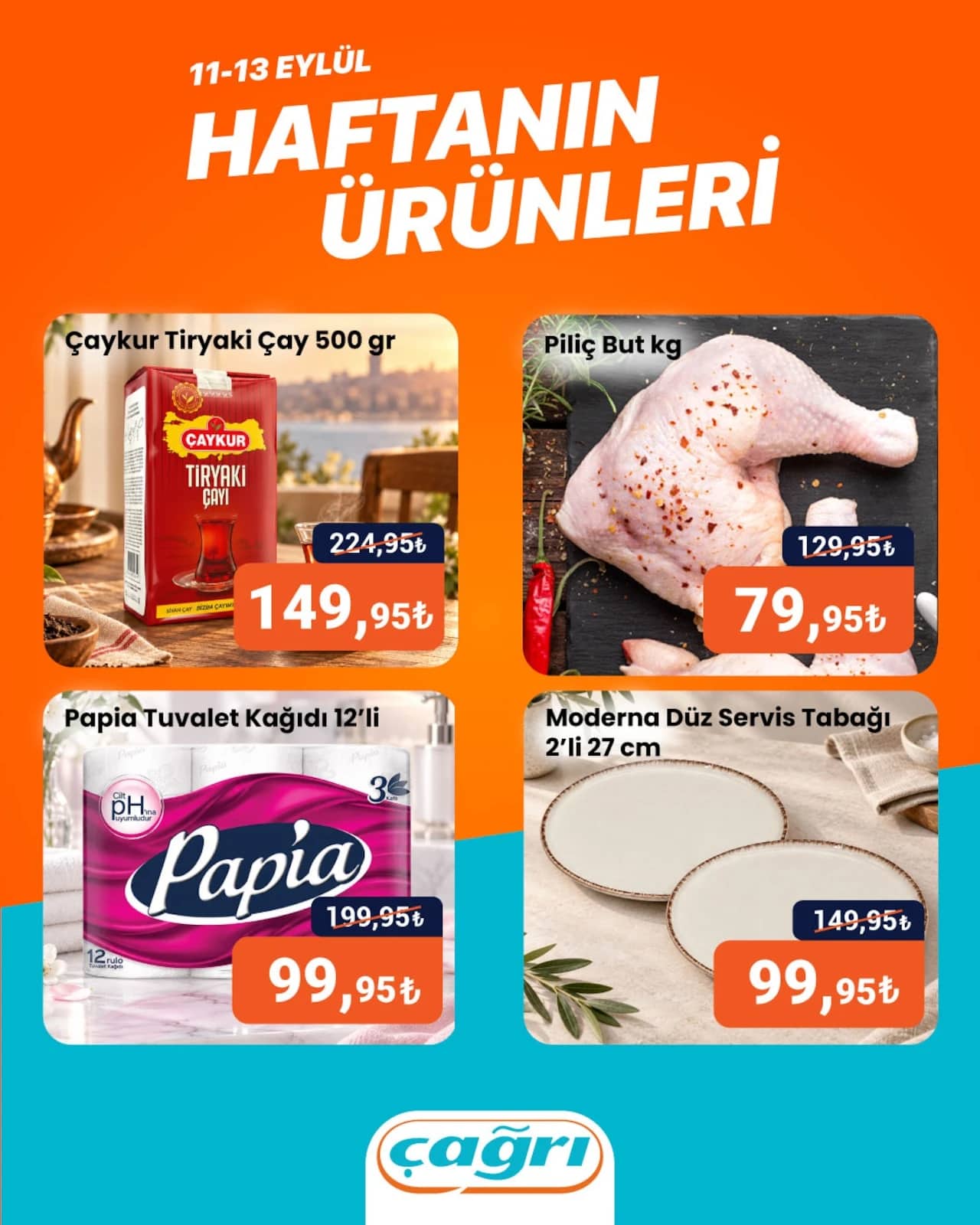 Çağrı Market - İndirim Broşürü 11 - 13 Eylül 2026 - Sayfa 1