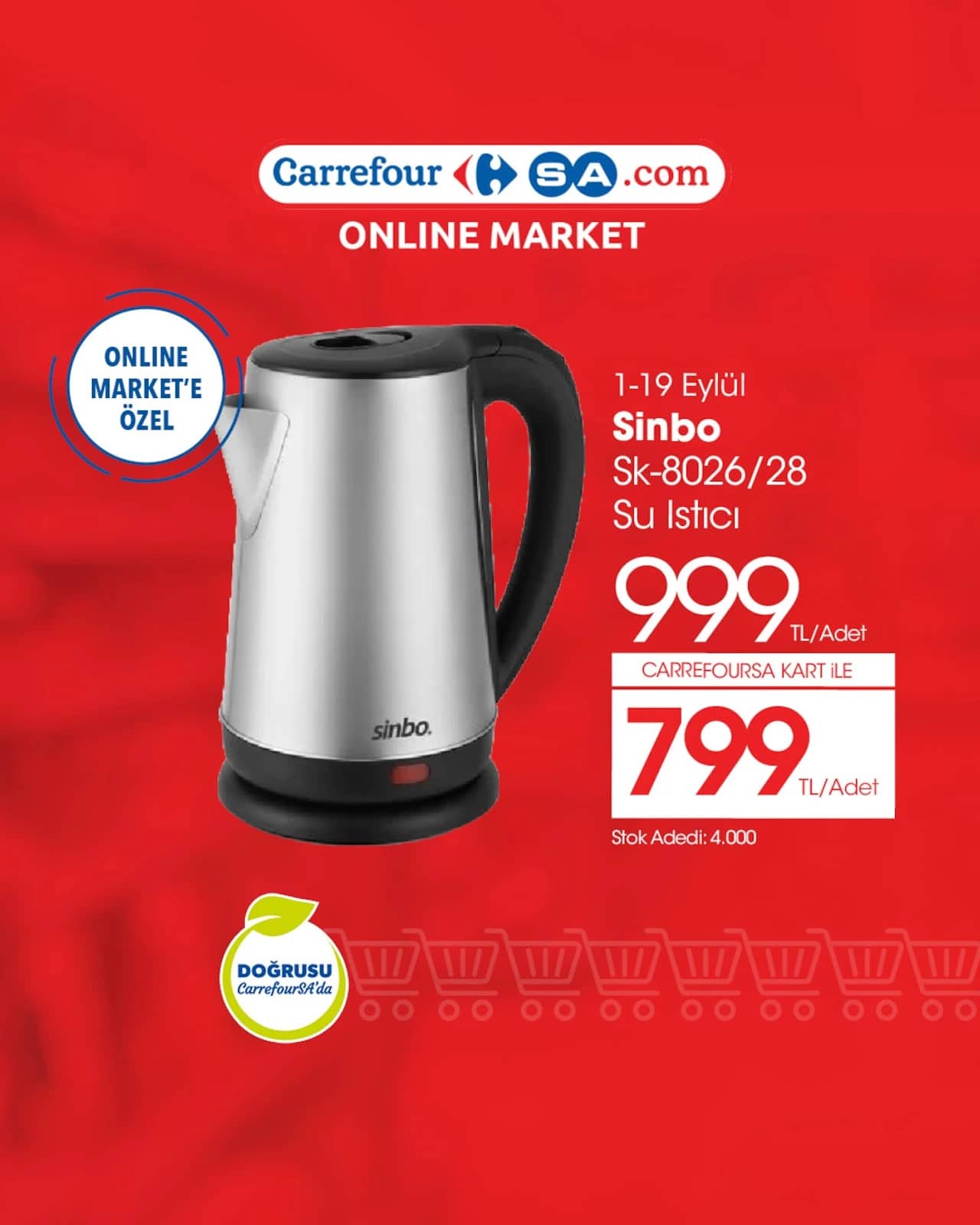 Carrefour - Instagram Post'u 01 - 19 Eylül 2026 - Sayfa 1
