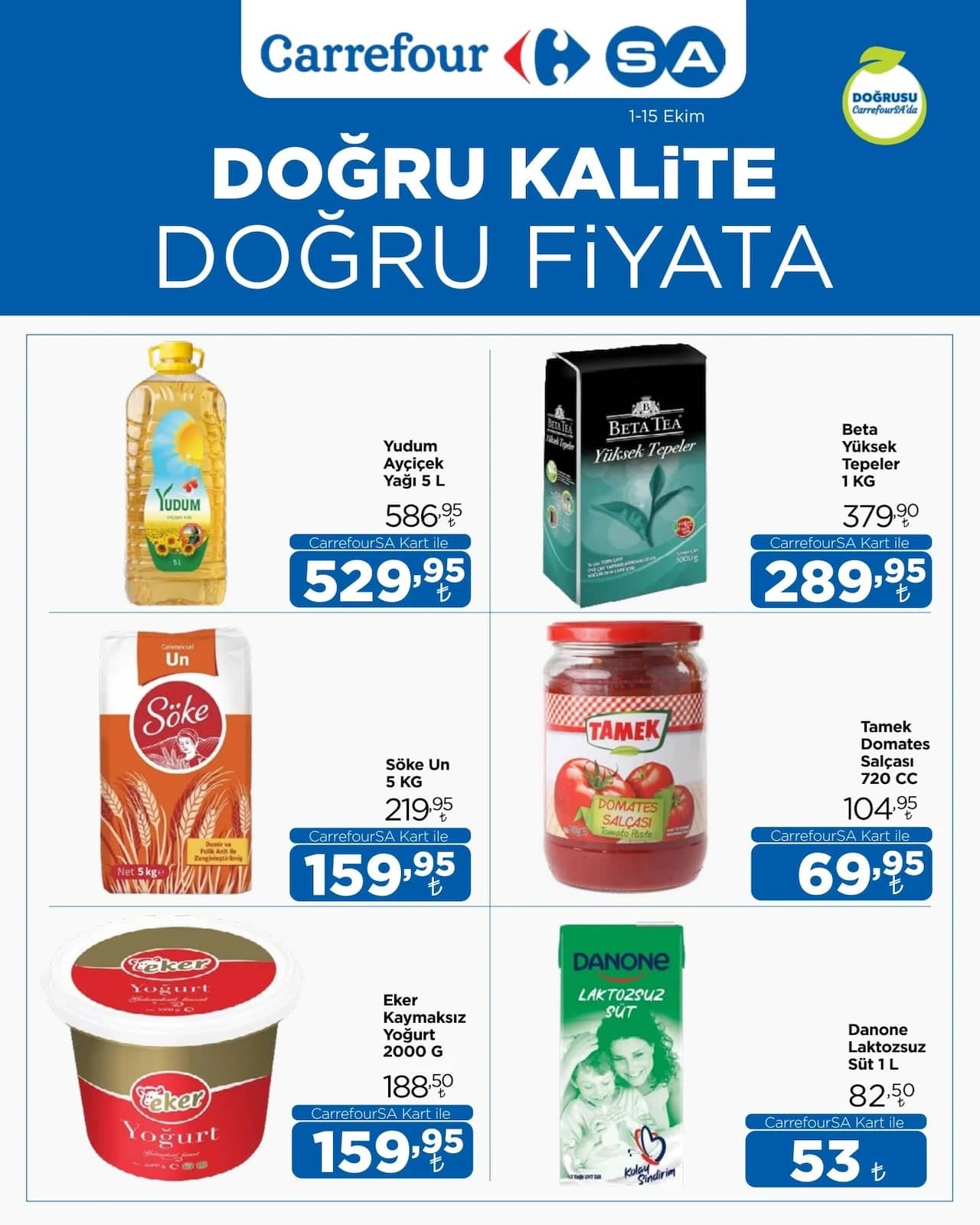 Carrefour - İndirim Broşürü 01 - 15 Ekim 2026 - Sayfa 1