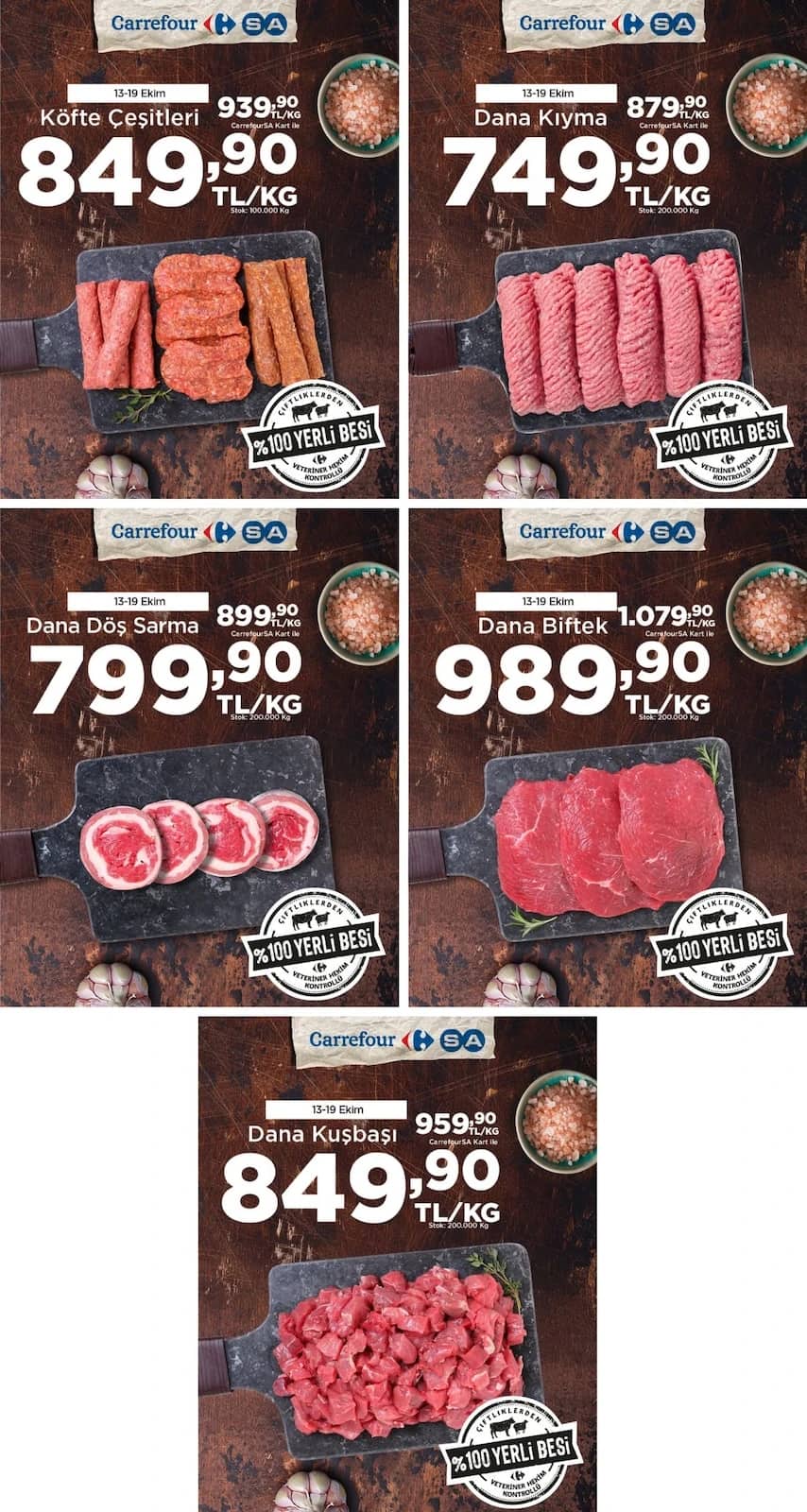 Carrefour - Facebook Paylaşımı 13 - 19 Ekim 2026 - Sayfa 1