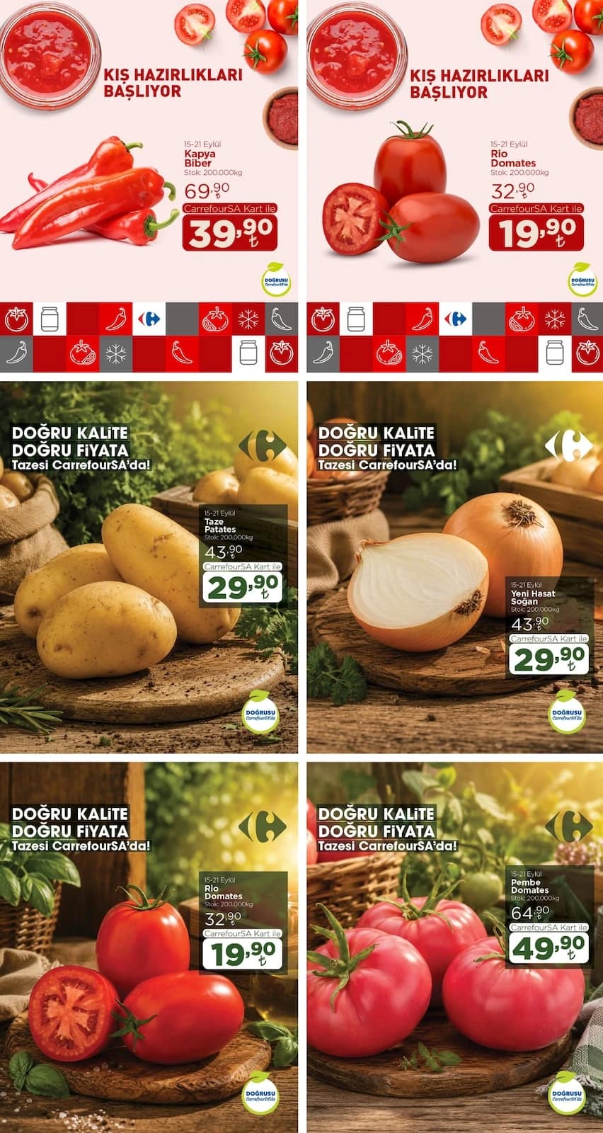Carrefour - Manav İndirim Broşürü 15 - 21 Eylül 2026 - Sayfa 1