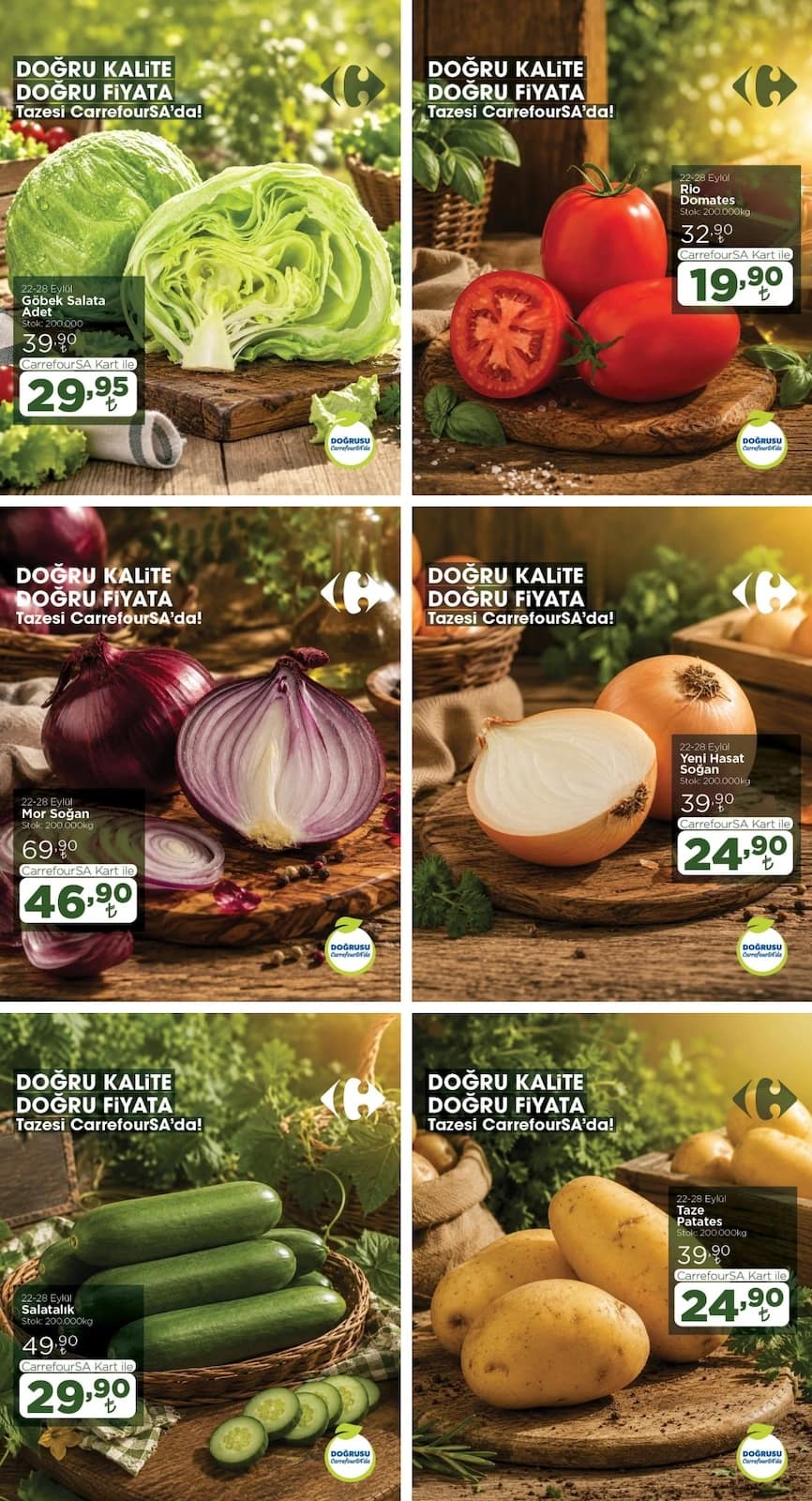 Carrefour - Manav İndirim Broşürü 22 - 28 Eylül 2026 - Sayfa 1