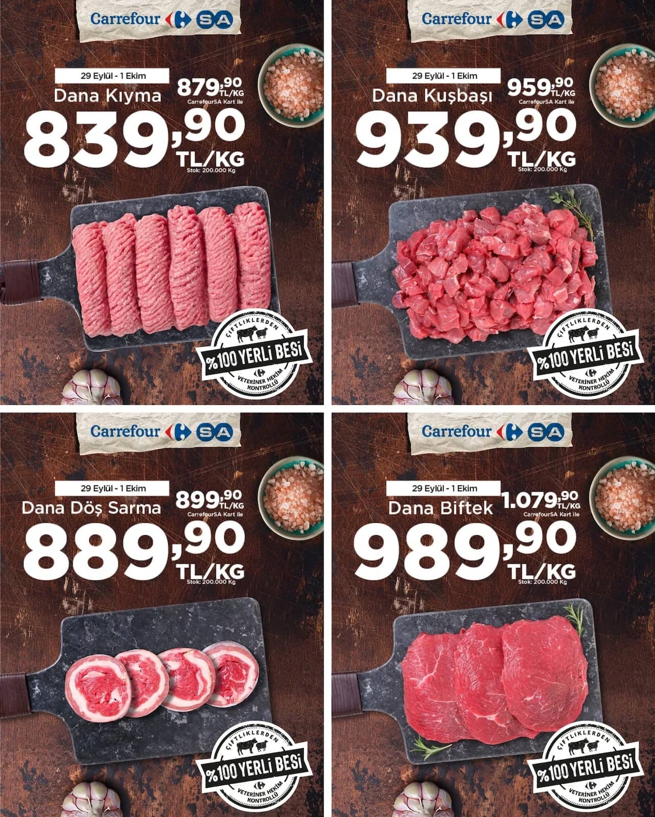 Carrefour - Facebook Paylaşımı 29 Eylül - 01 Ekim 2026 - Sayfa 1