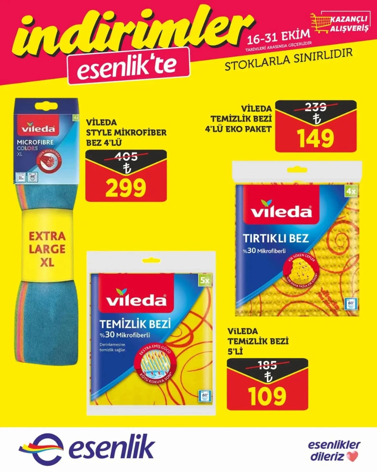Esenlik Market - İndirim Broşürü 16 - 31 Ekim 2026 - Sayfa 1