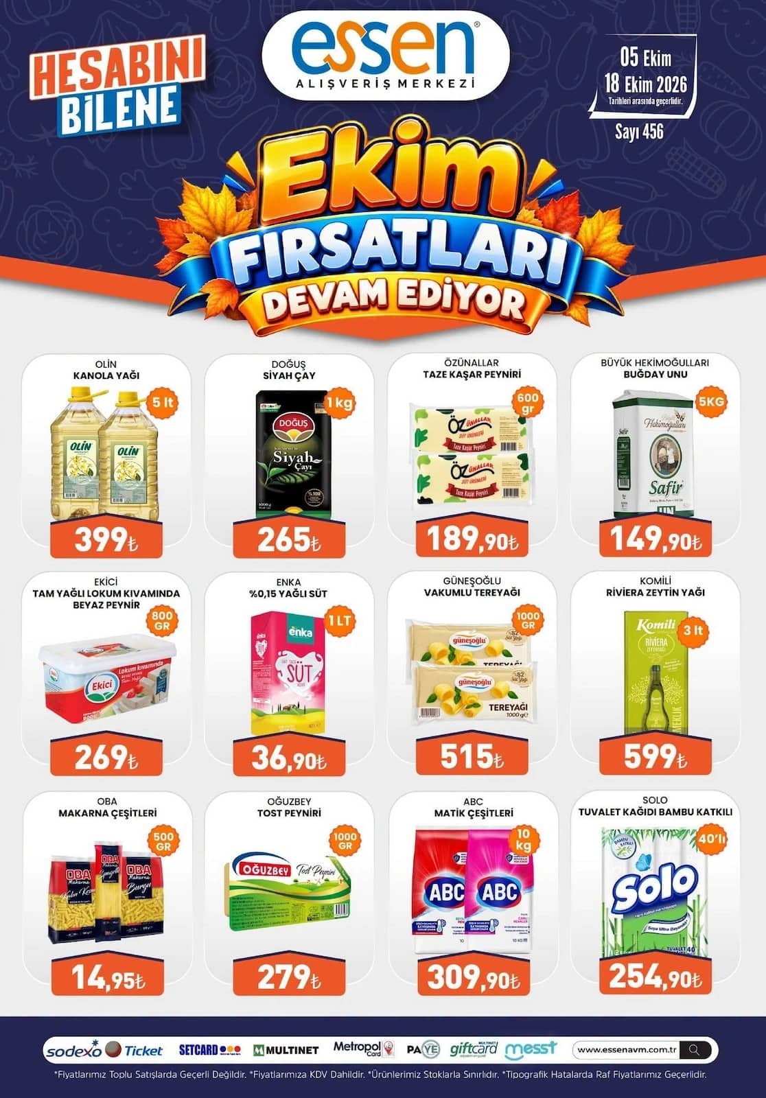 Essen - İndirim Broşürü 05 - 18 Ekim 2026 - Sayfa 1