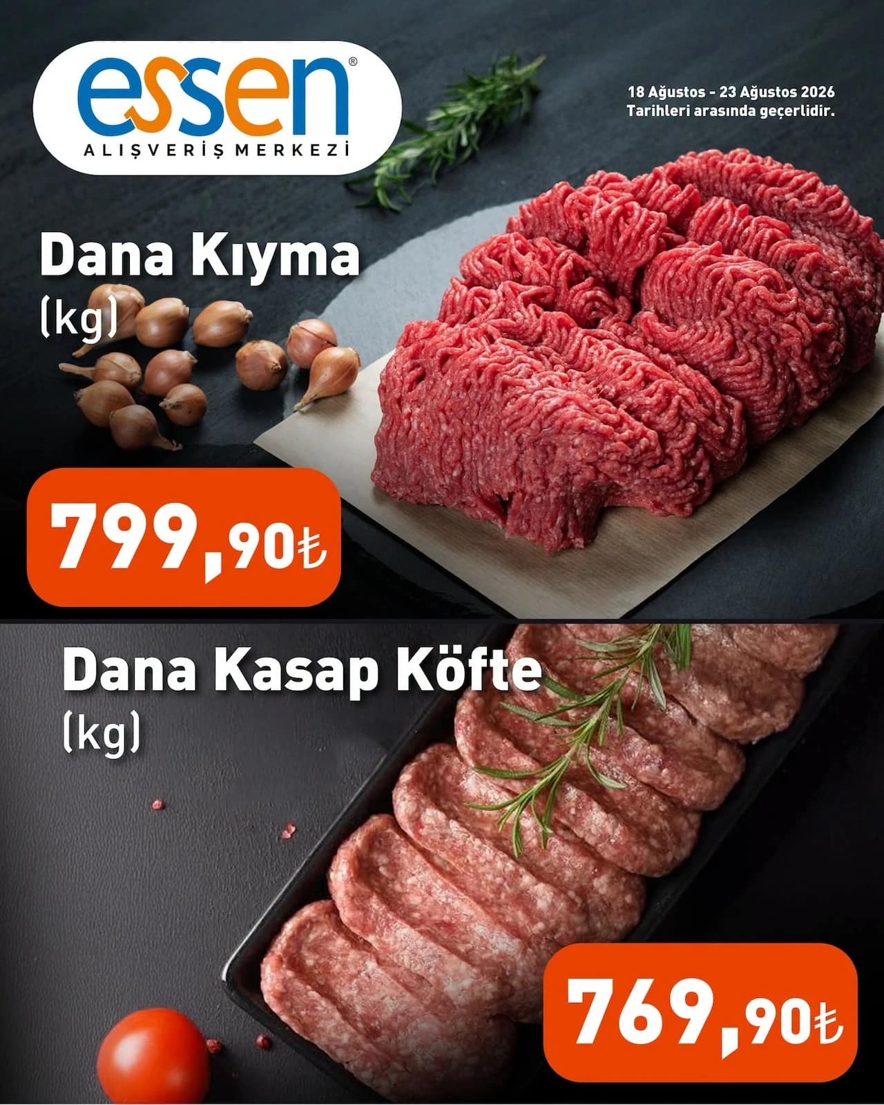 Essen - İndirim Broşürü 18 - 23 Ağustos 2026