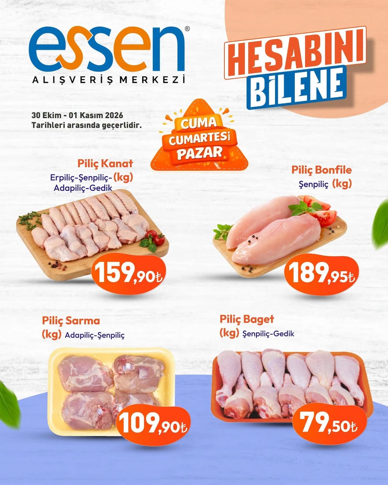 Essen - İndirim Broşürü 30 Ekim - 01 Kasım 2026 - Sayfa 1