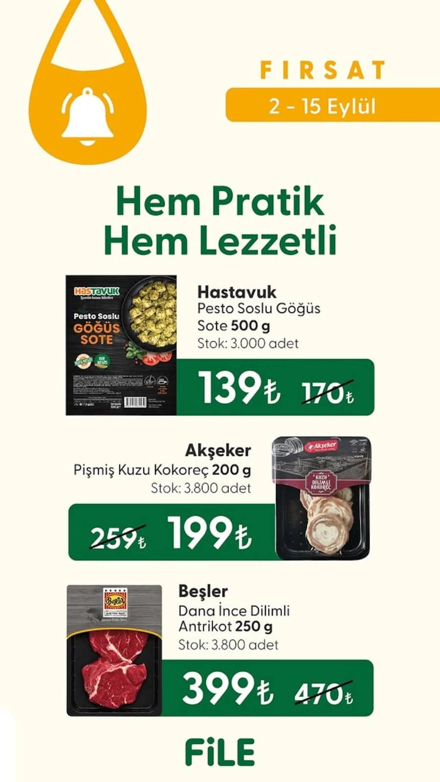 File Market - İndirim Broşürü 02 - 15 Eylül 2026 - Sayfa 1