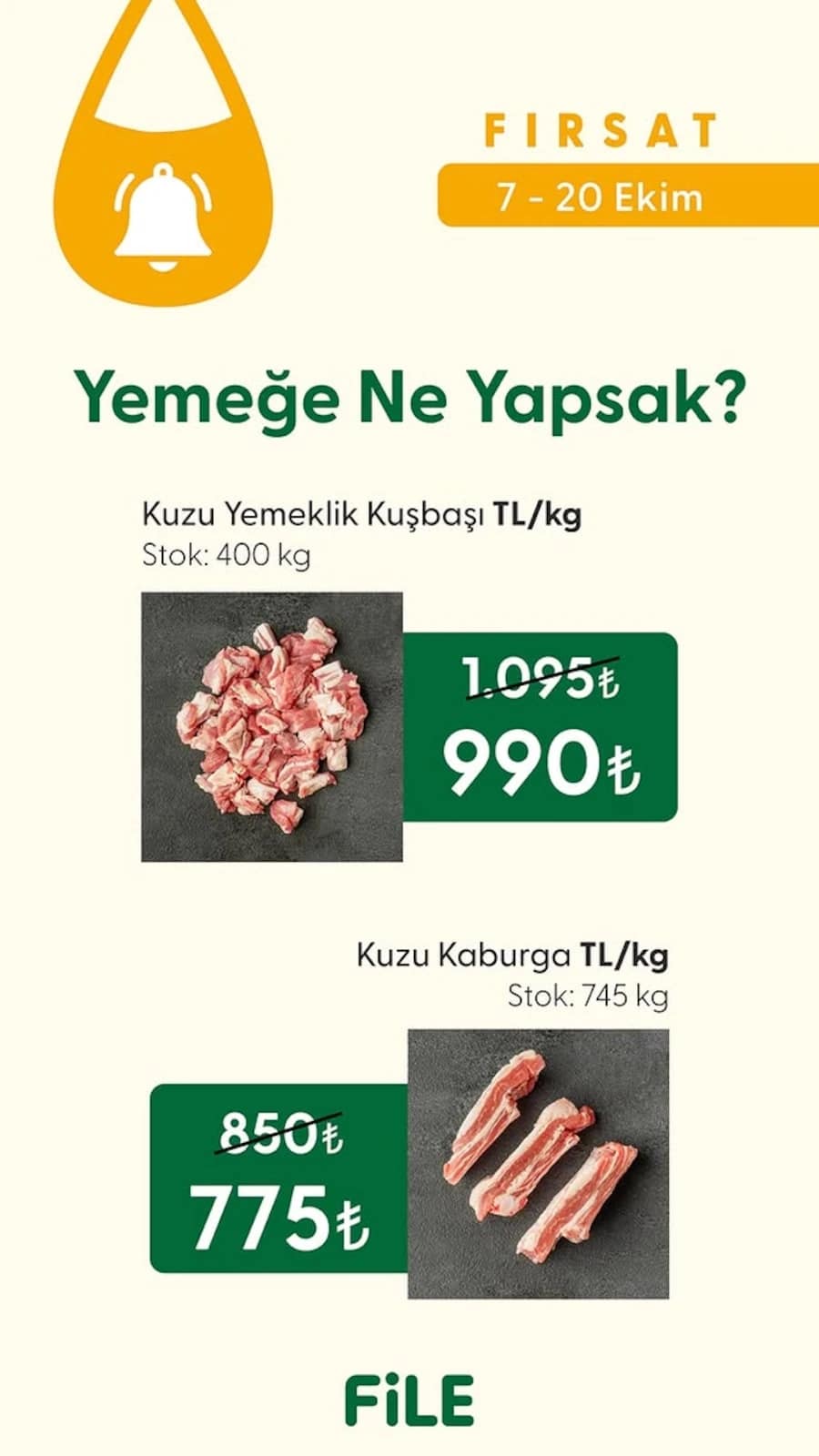 File Market - İndirim Broşürü 07 - 20 Ekim 2026
