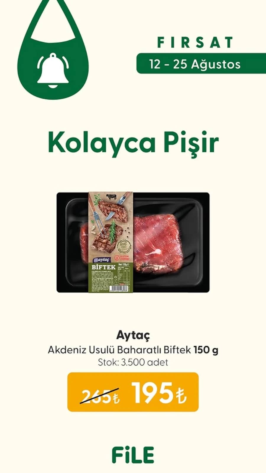 File Market - İndirim Broşürü 12 - 25 Ağustos 2026 - Sayfa 1