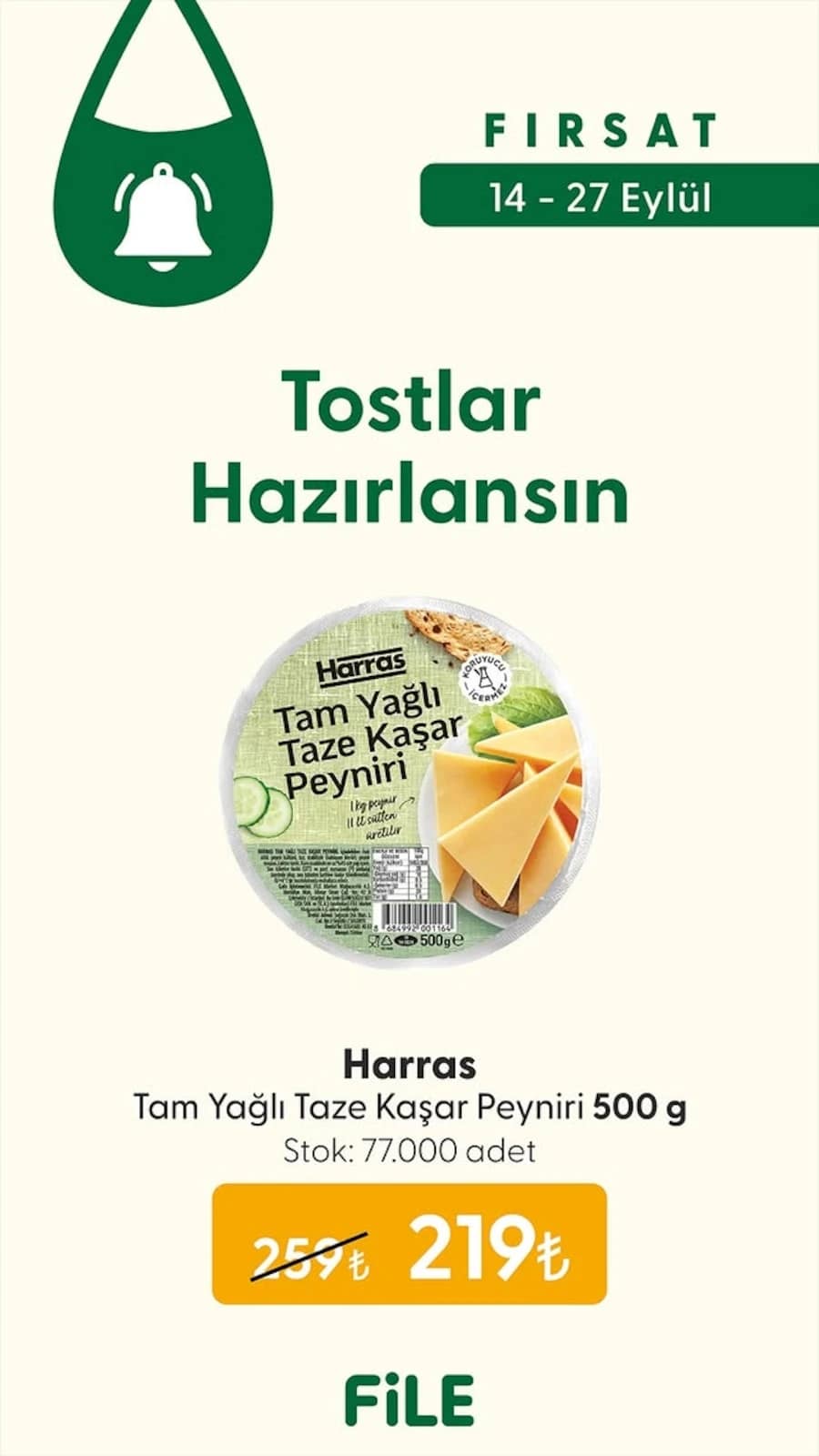 File Market - İndirim Broşürü 14 - 27 Eylül 2026 - Sayfa 1