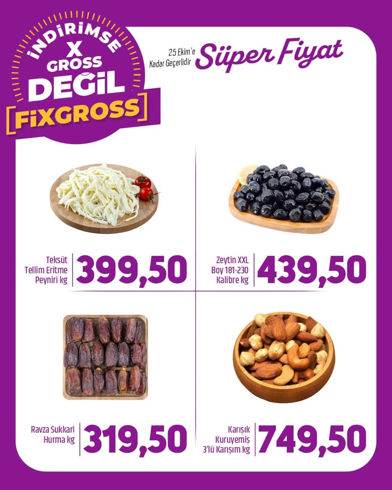 Fix Gross - İndirim Broşürü 22 - 25 Ekim 2026 - Sayfa 1