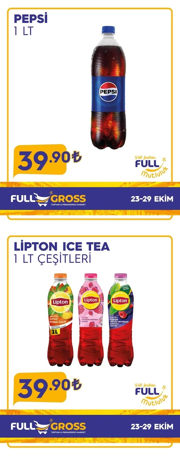 Full Gross - İndirim Broşürü 23 - 29 Ekim 2026