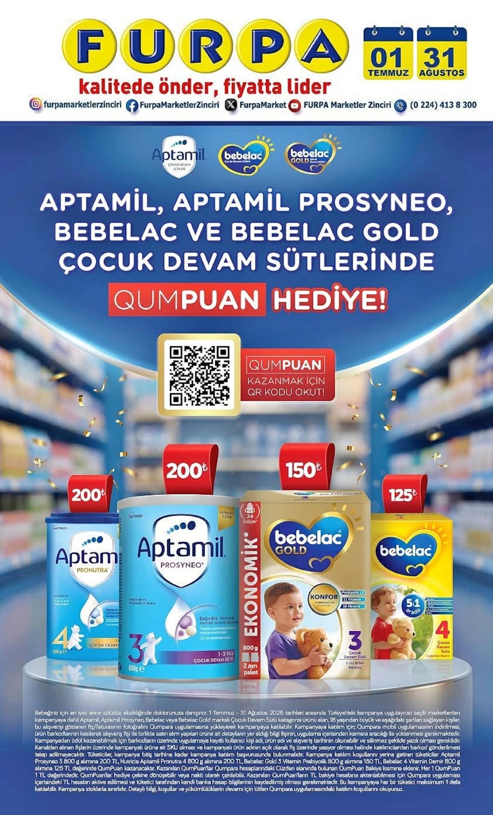 Furpa Market - İndirim Broşürü 01 - 31 Ağustos 2026 - Sayfa 1