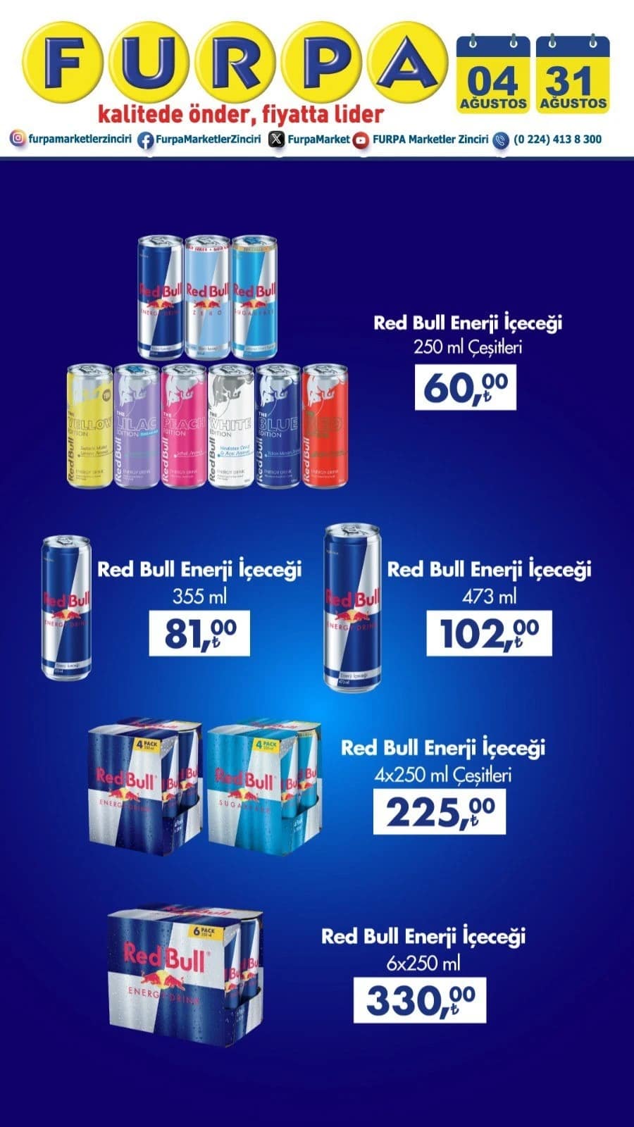 Furpa Market - İndirim Broşürü 04 - 31 Ağustos 2026 - Sayfa 1