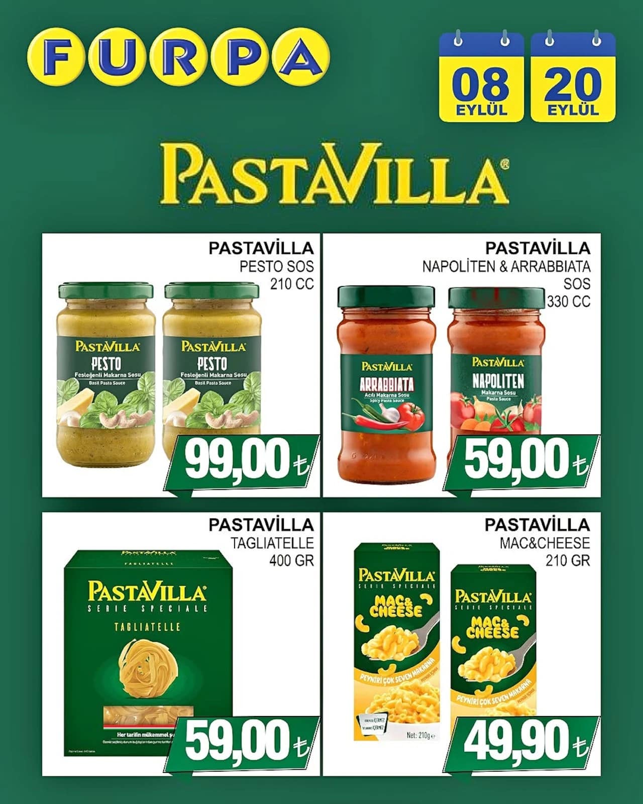 Furpa Market - İndirimli Ürünler 08 - 20 Eylül 2026 - Sayfa 1