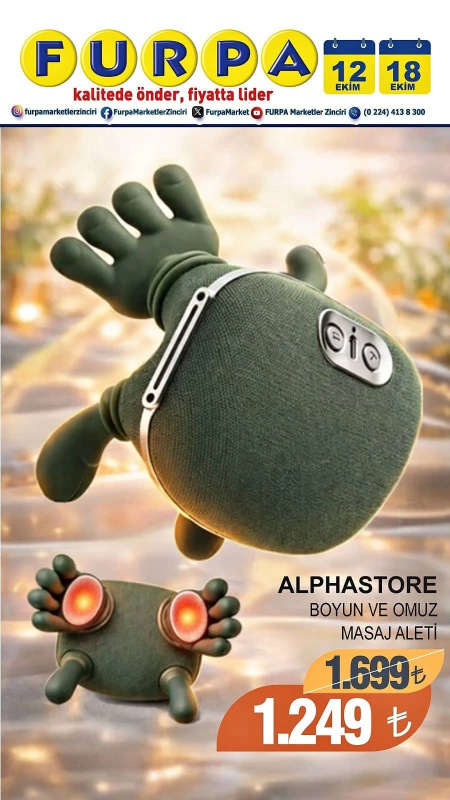 Furpa Market - İndirimli Ürünler 12 - 18 Ekim 2026 - Sayfa 1