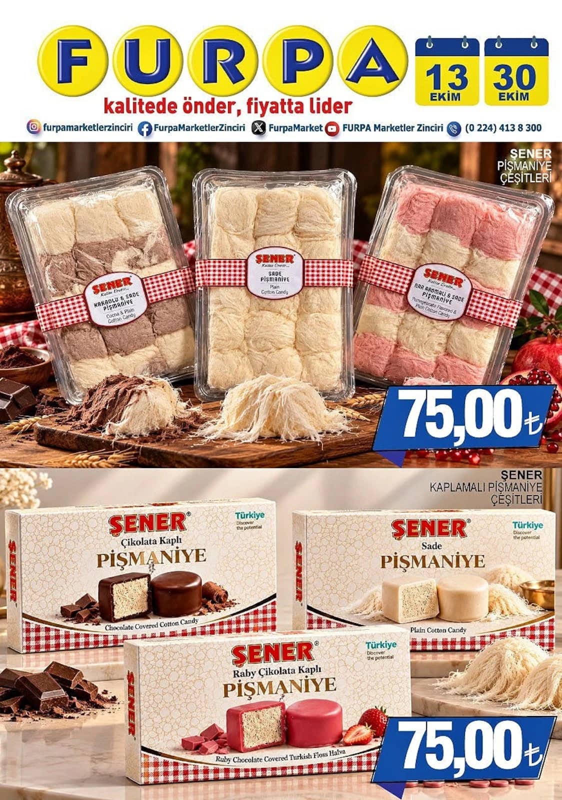 Furpa Market - İndirim Broşürü 13 - 30 Ekim 2026 - Sayfa 1