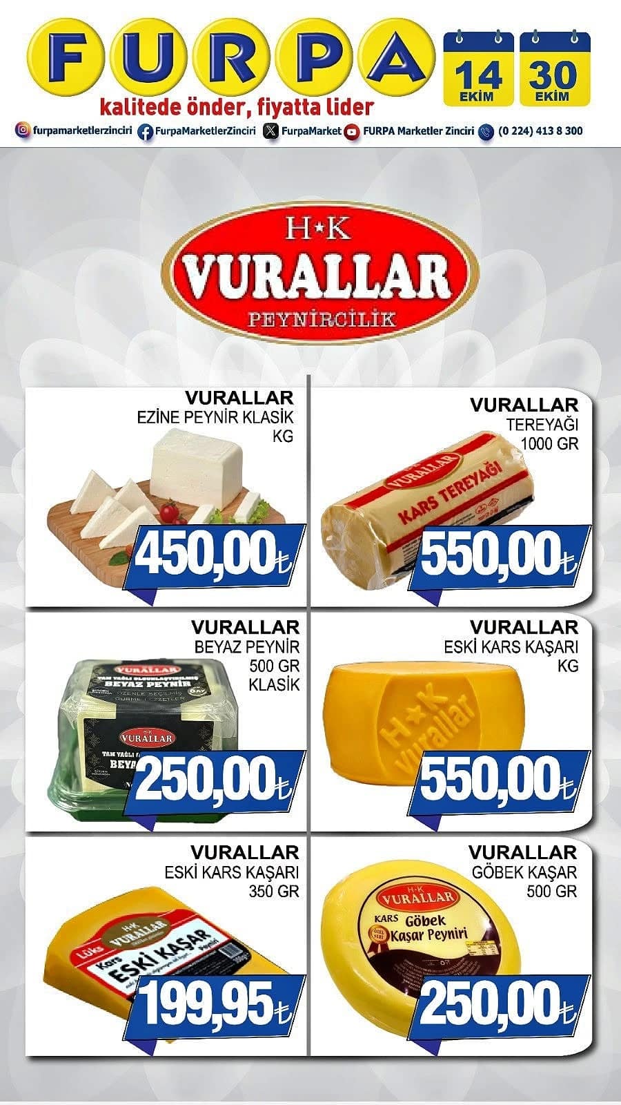 Furpa Market - İndirim Broşürü 14 - 30 Ekim 2026 - Sayfa 1