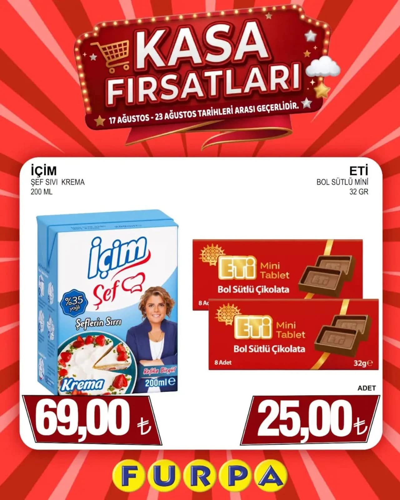 Furpa Market - İndirim Broşürü 17 - 23 Ağustos 2026 - Sayfa 1