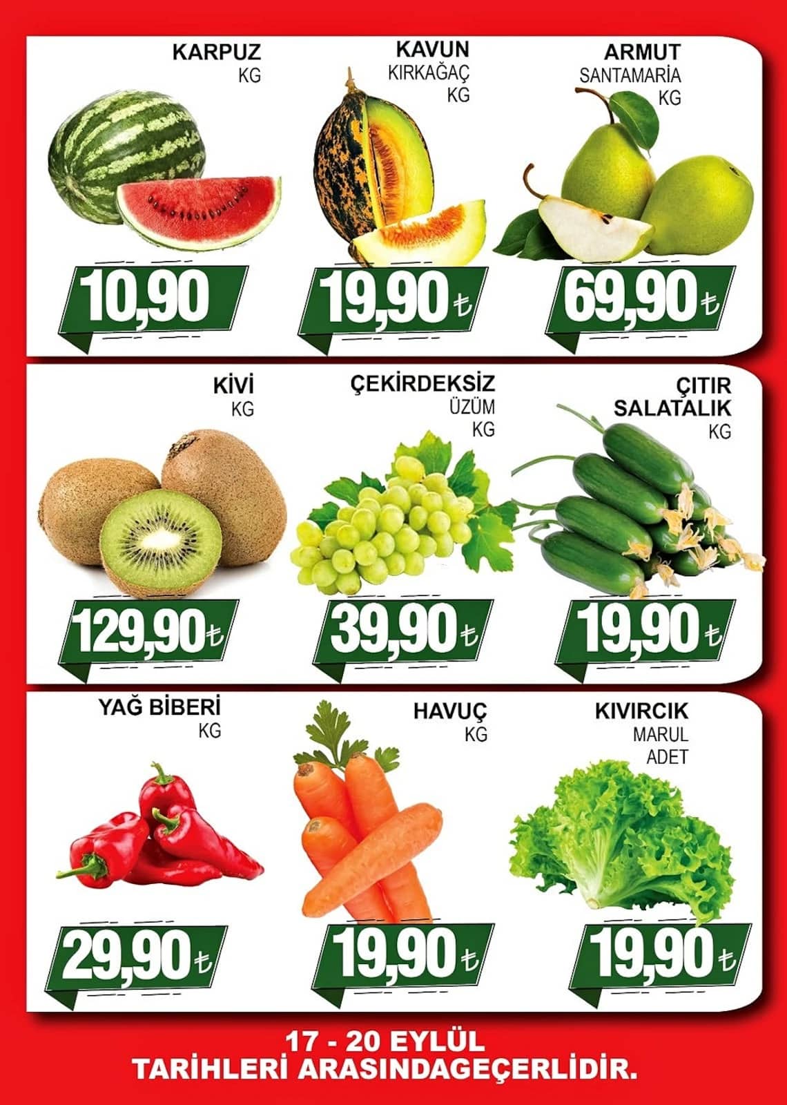 Furpa Market - İndirim Broşürü 17 - 20 Eylül 2026 - Sayfa 1