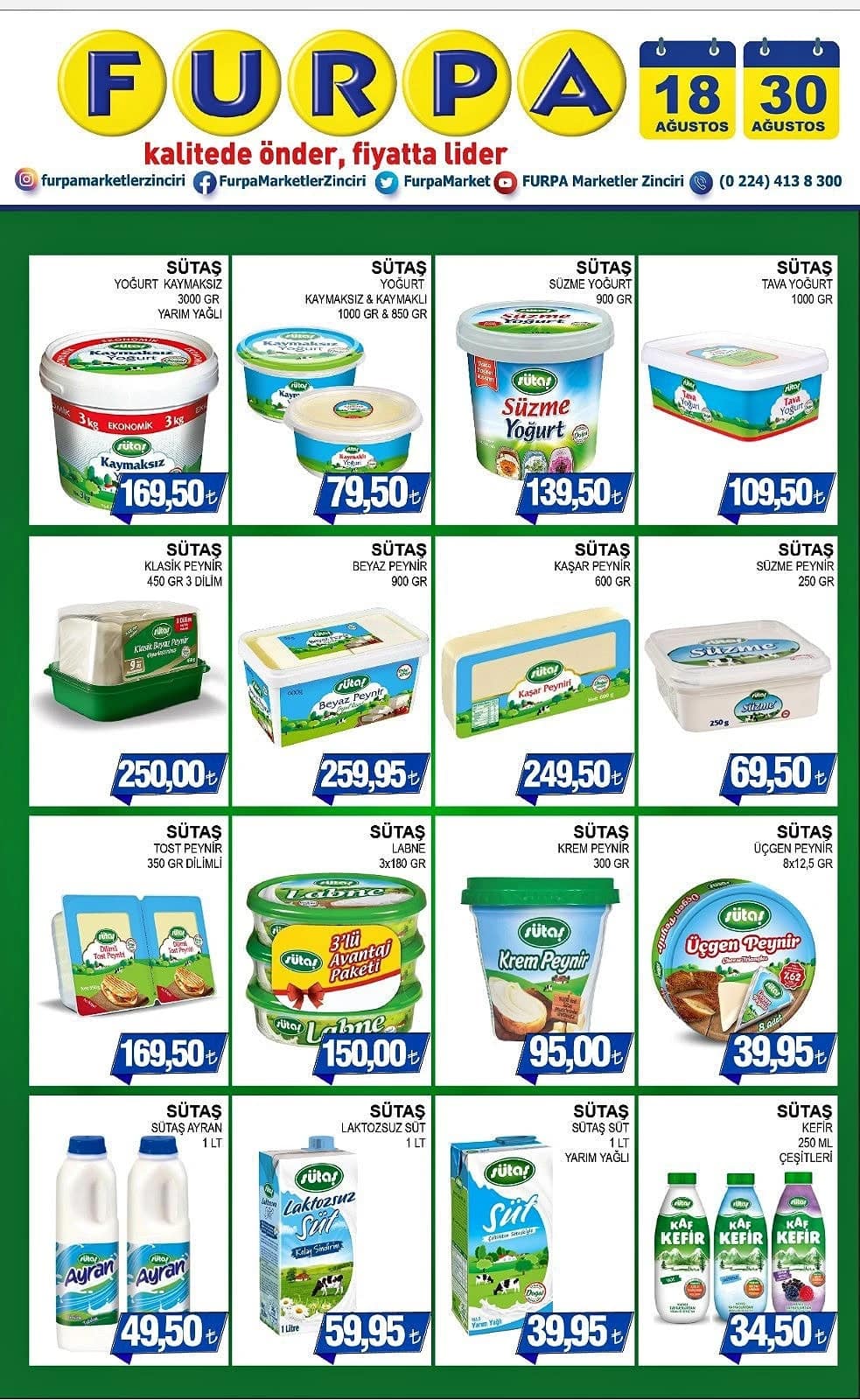 Furpa Market - İndirim Broşürü 18 - 30 Ağustos 2026 - Sayfa 1