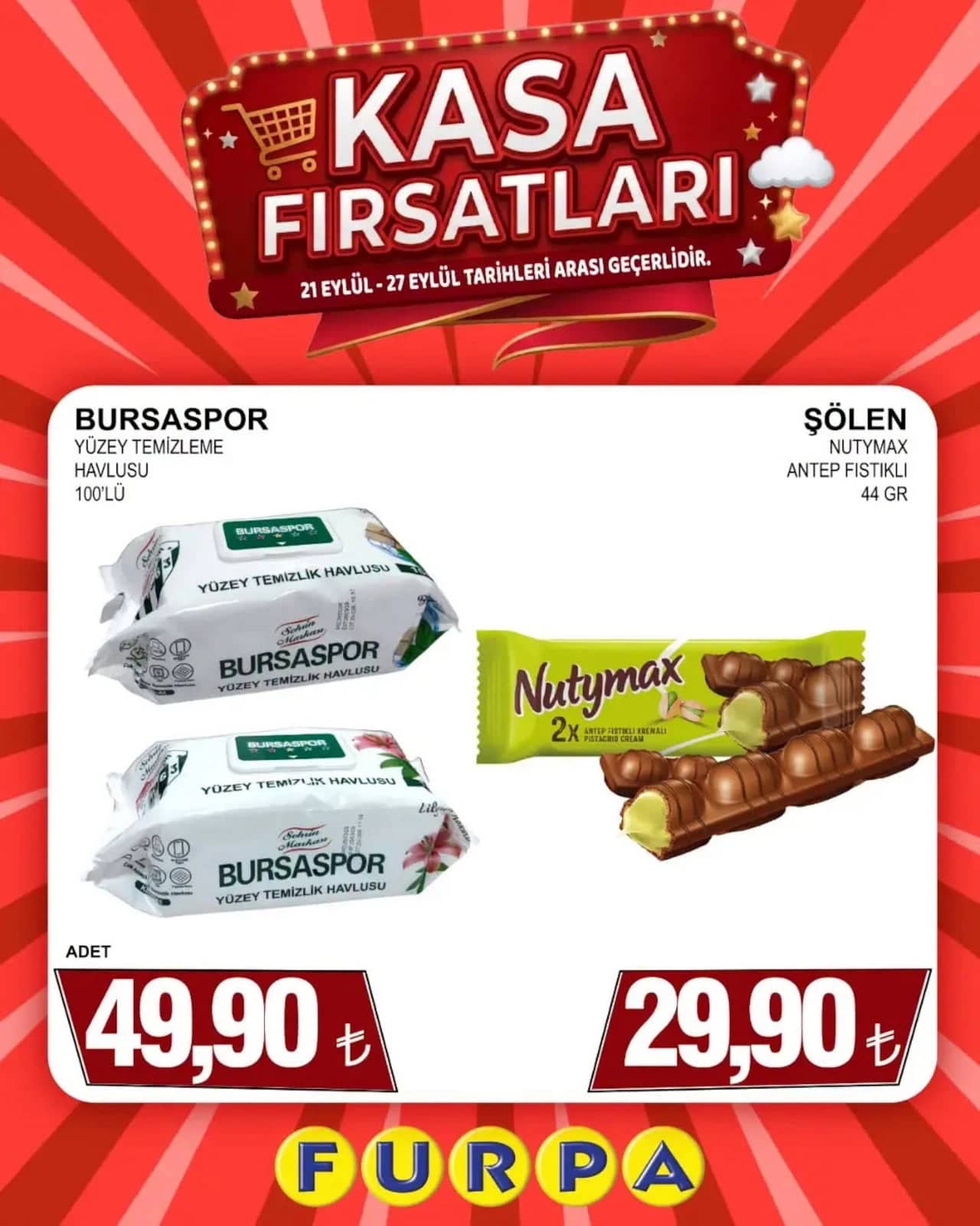 Furpa Market - İndirim Broşürü 21 - 27 Eylül 2026 - Sayfa 1