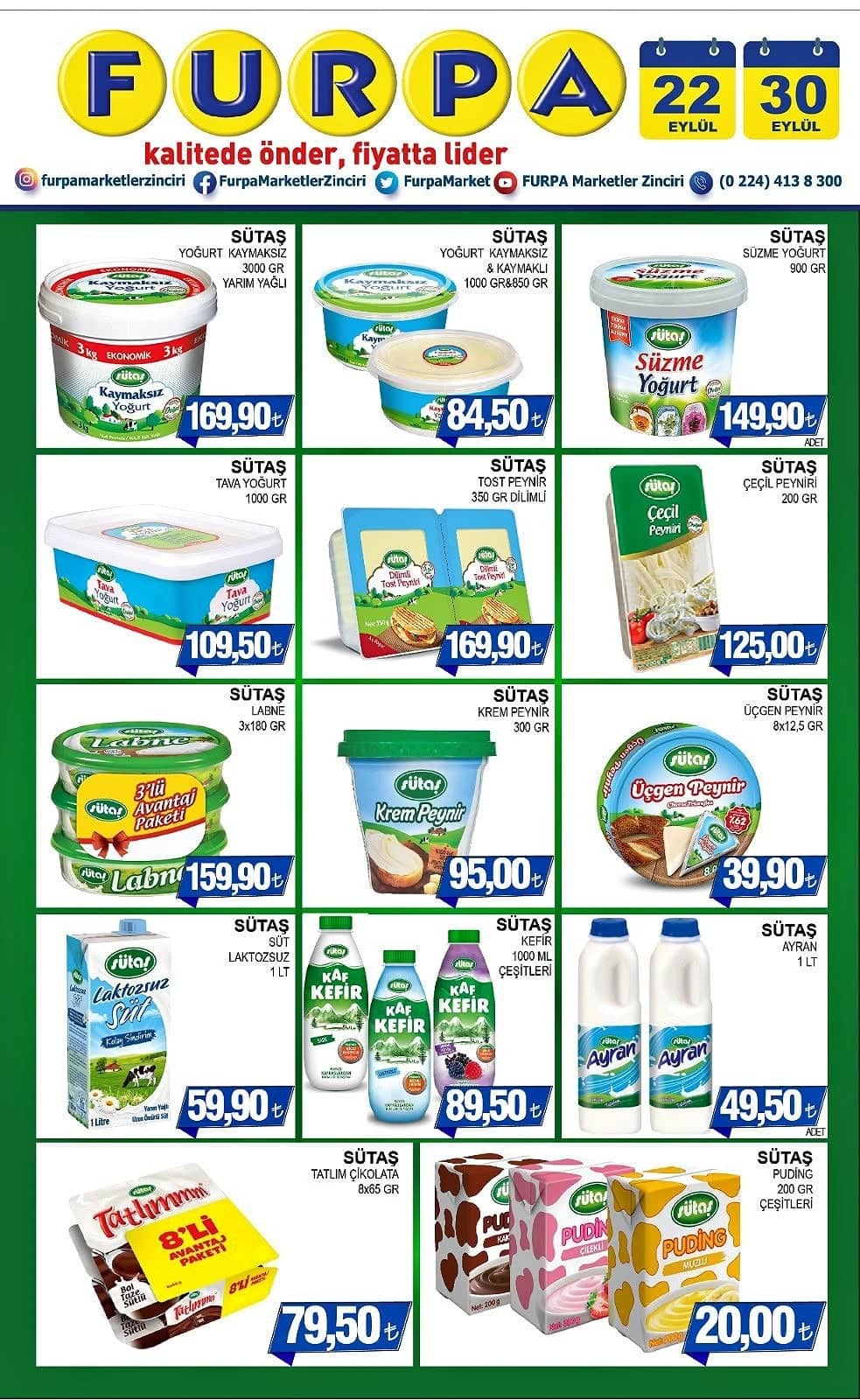 Furpa Market - İndirim Broşürü 22 - 30 Eylül 2026 - Sayfa 1