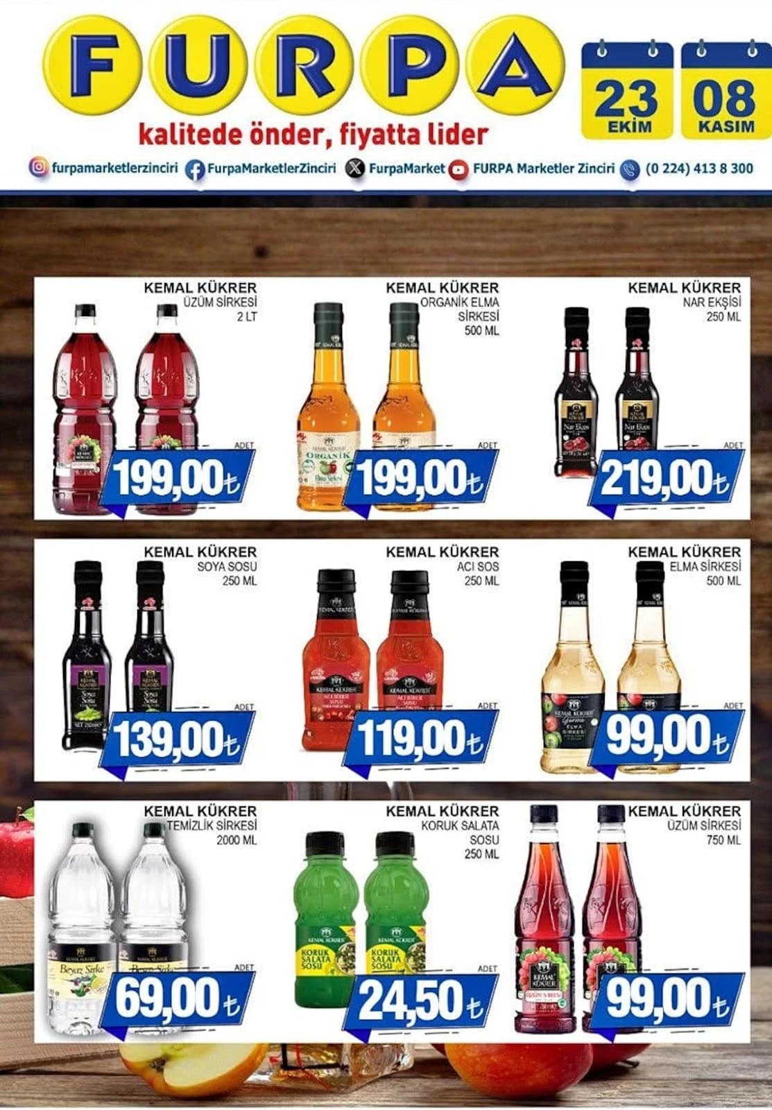 Furpa Market - İndirim Broşürü 23 Ekim - 08 Kasım 2026 - Sayfa 1