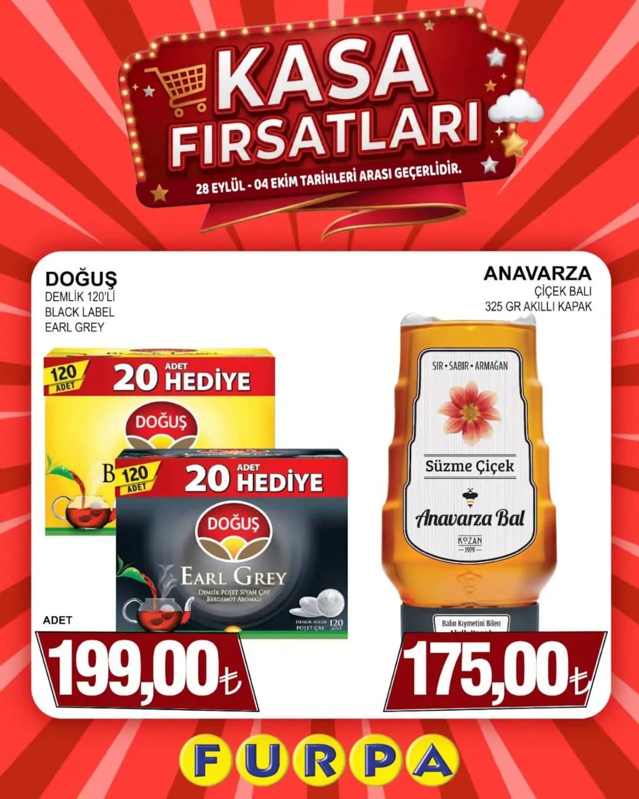 Furpa Market - İndirim Broşürü 28 Eylül - 04 Ekim 2026 - Sayfa 1