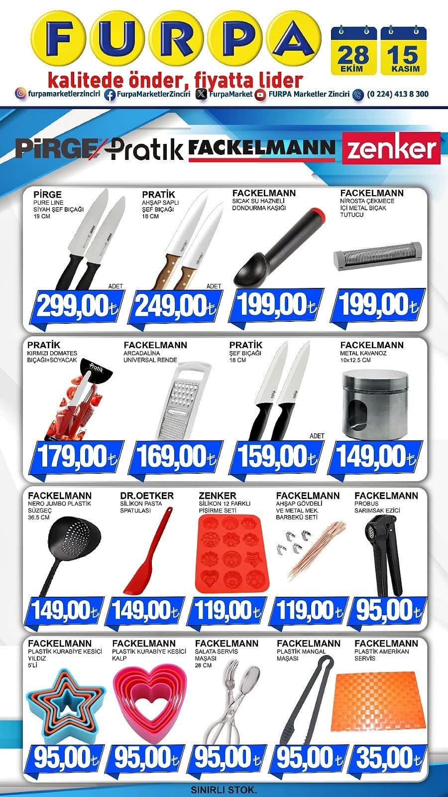 Furpa Market - İndirim Broşürü 28 Ekim - 15 Kasım 2026 - Sayfa 1