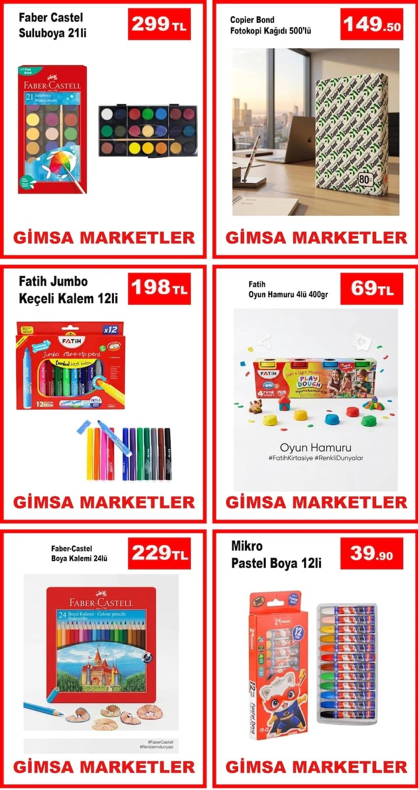 Gimsa Market - Facebook Paylaşımı 01 - 10 Eylül 2026 - Sayfa 1