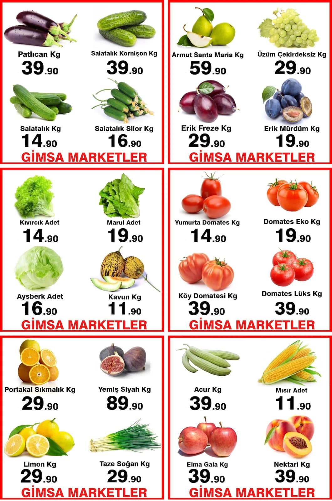 Gimsa Market - Facebook Paylaşımı 09 - 09 Eylül 2026 - Sayfa 1