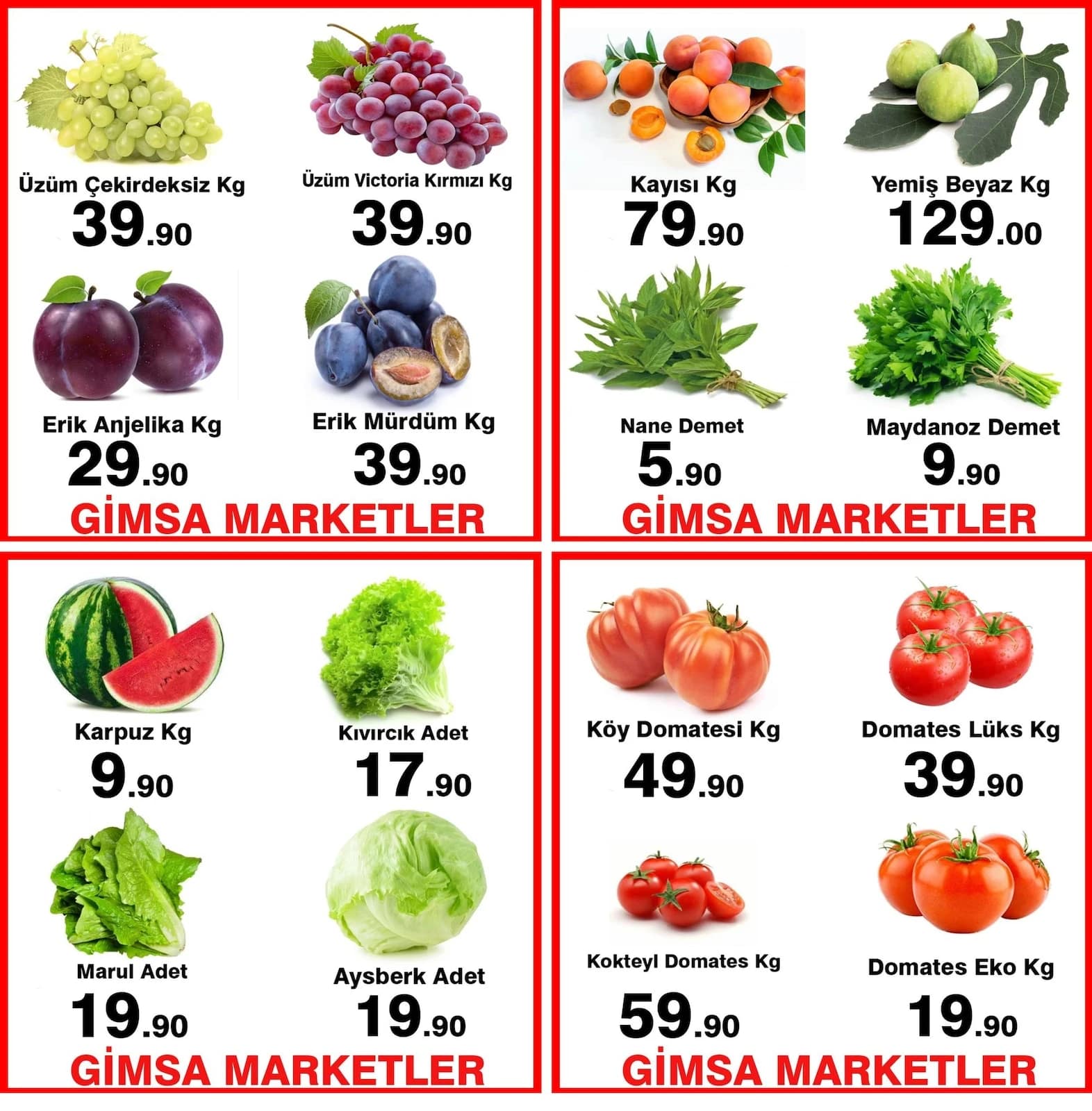 Gimsa Market - Facebook Paylaşımı 11 - 11 Ağustos 2026 - Sayfa 1