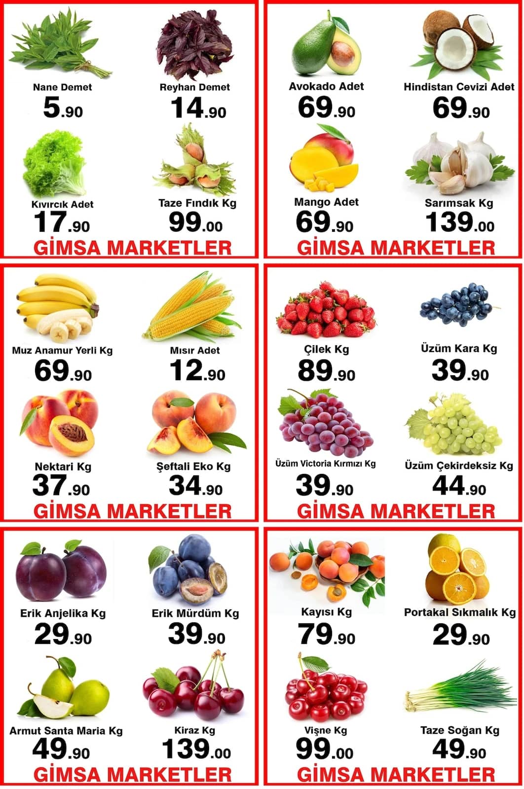 Gimsa Market - Facebook Paylaşımı 14 - 14 Ağustos 2026 - Sayfa 1