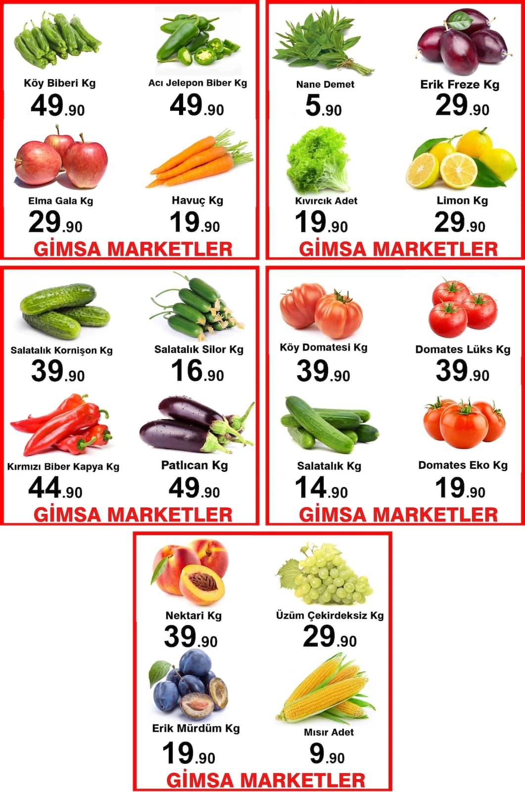 Gimsa Market - Facebook Paylaşımı 14 - 14 Eylül 2026 - Sayfa 1