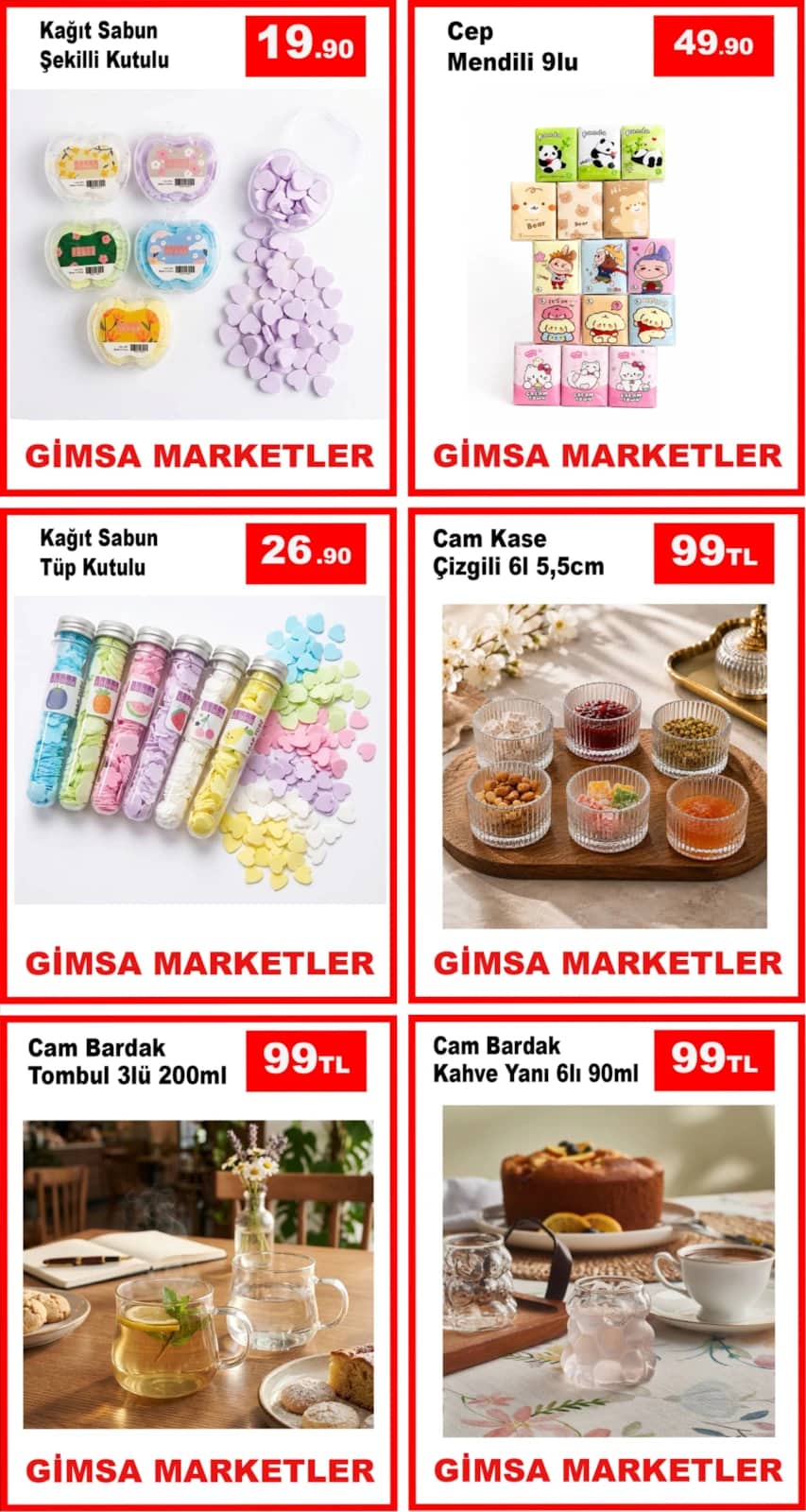 Gimsa Market - Instagram Post'u 14 - 18 Ekim 2026 - Sayfa 1