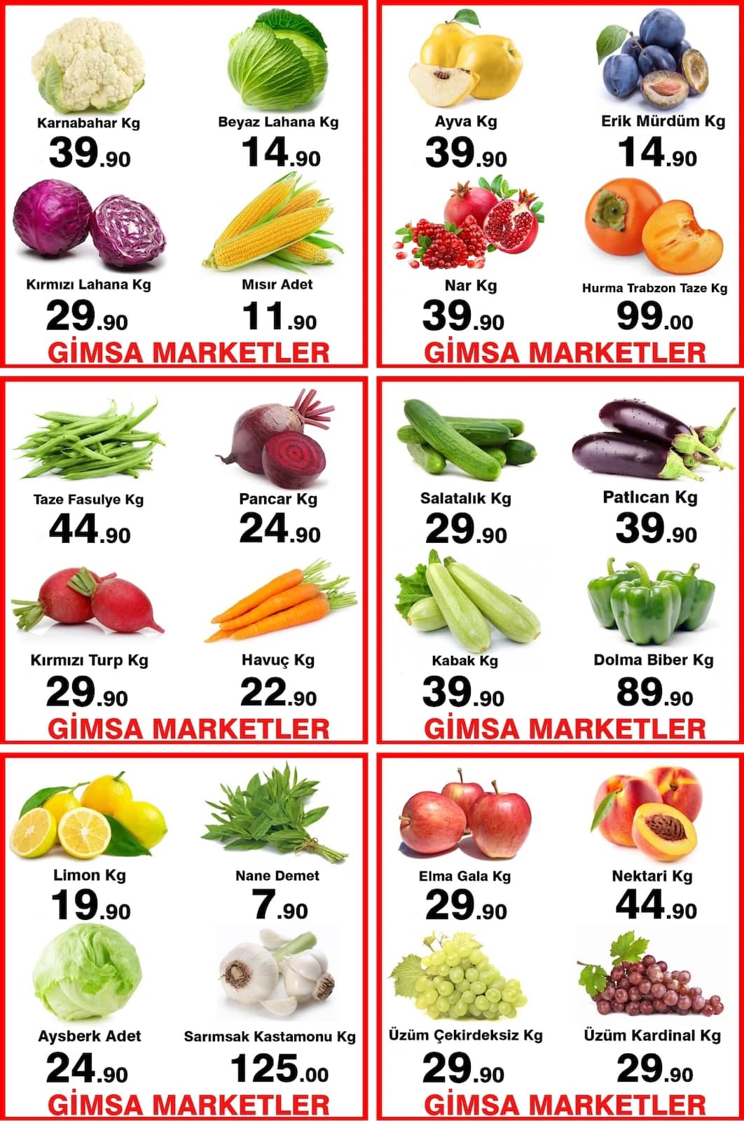 Gimsa Market - Facebook Paylaşımı 16 - 16 Ekim 2026 - Sayfa 1