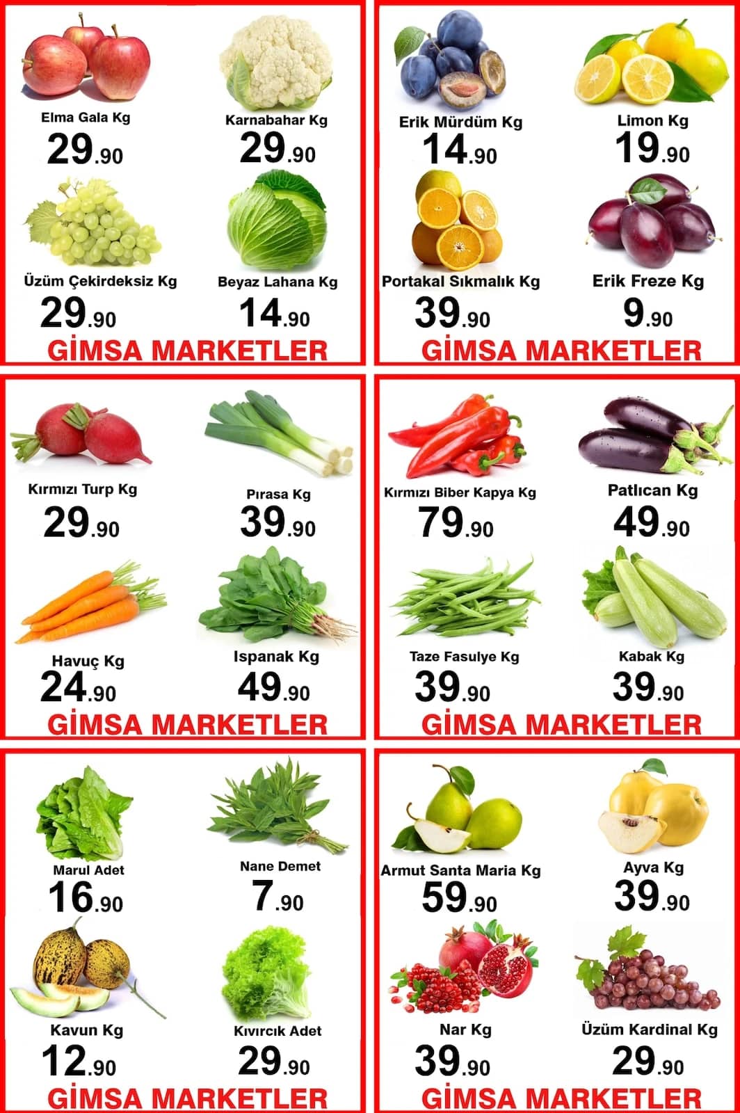 Gimsa Market - İndirim Broşürü 19 - 19 Ekim 2026 - Sayfa 1