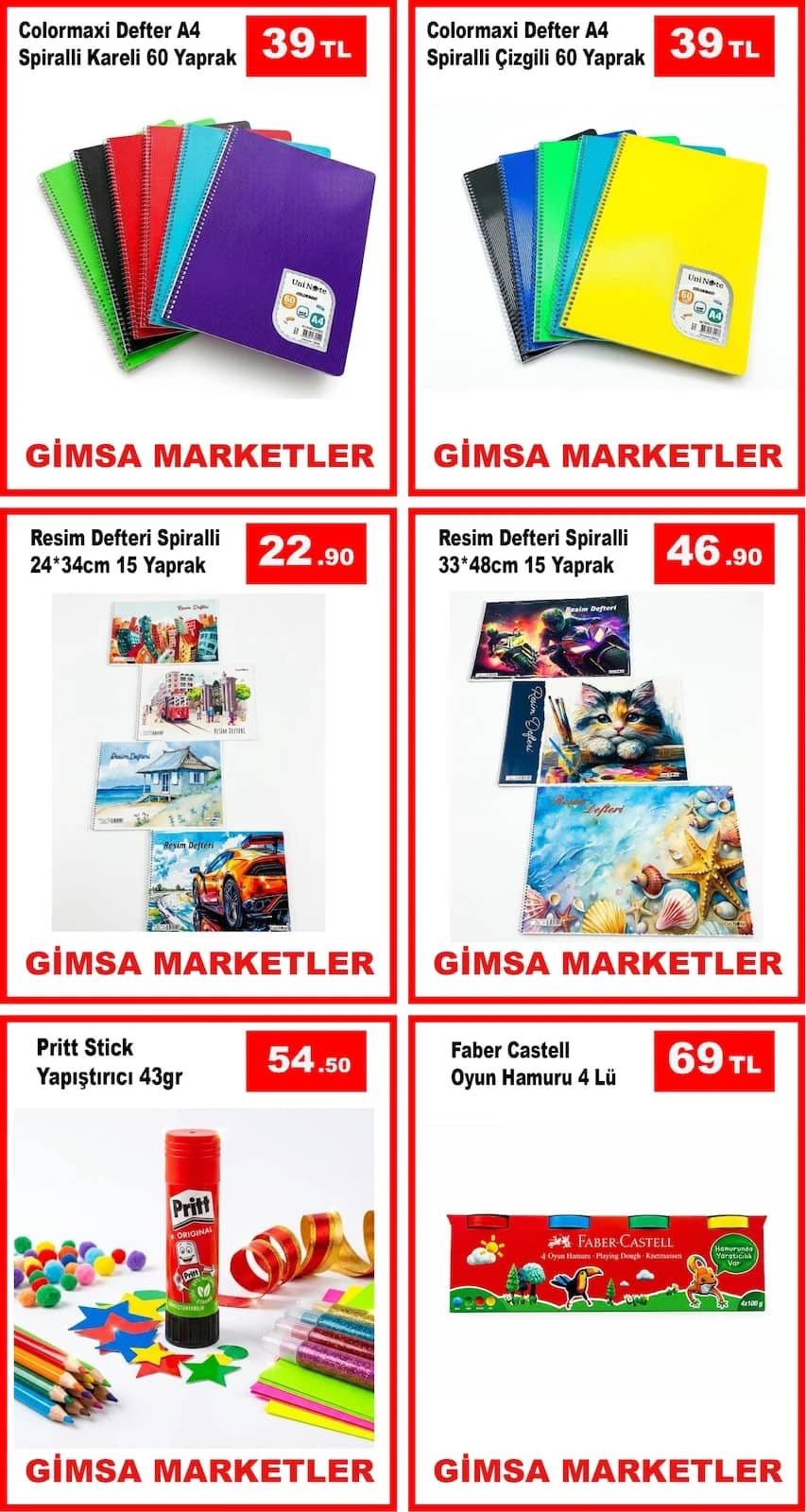 Gimsa Market - Facebook Paylaşımı 24 Ağustos - 25 Eylül 2026