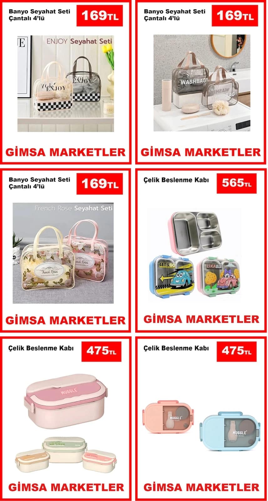 Gimsa Market - Instagram Post'u 25 - 30 Ağustos 2026 - Sayfa 1