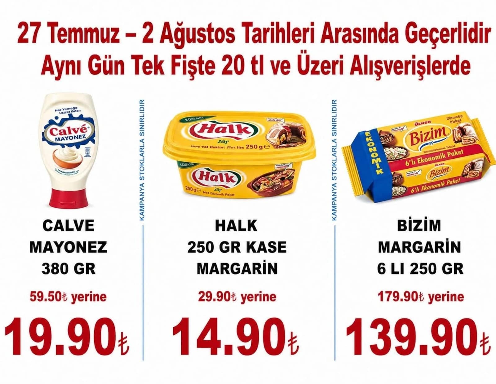 Gimsa Market - Instagram Post'u 27 Temmuz - 02 Ağustos 2026 - Sayfa 1