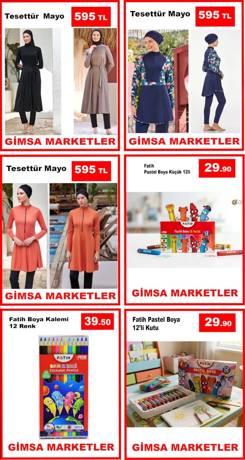 Gimsa Market - Instagram Post'u 27 - 30 Ağustos 2026