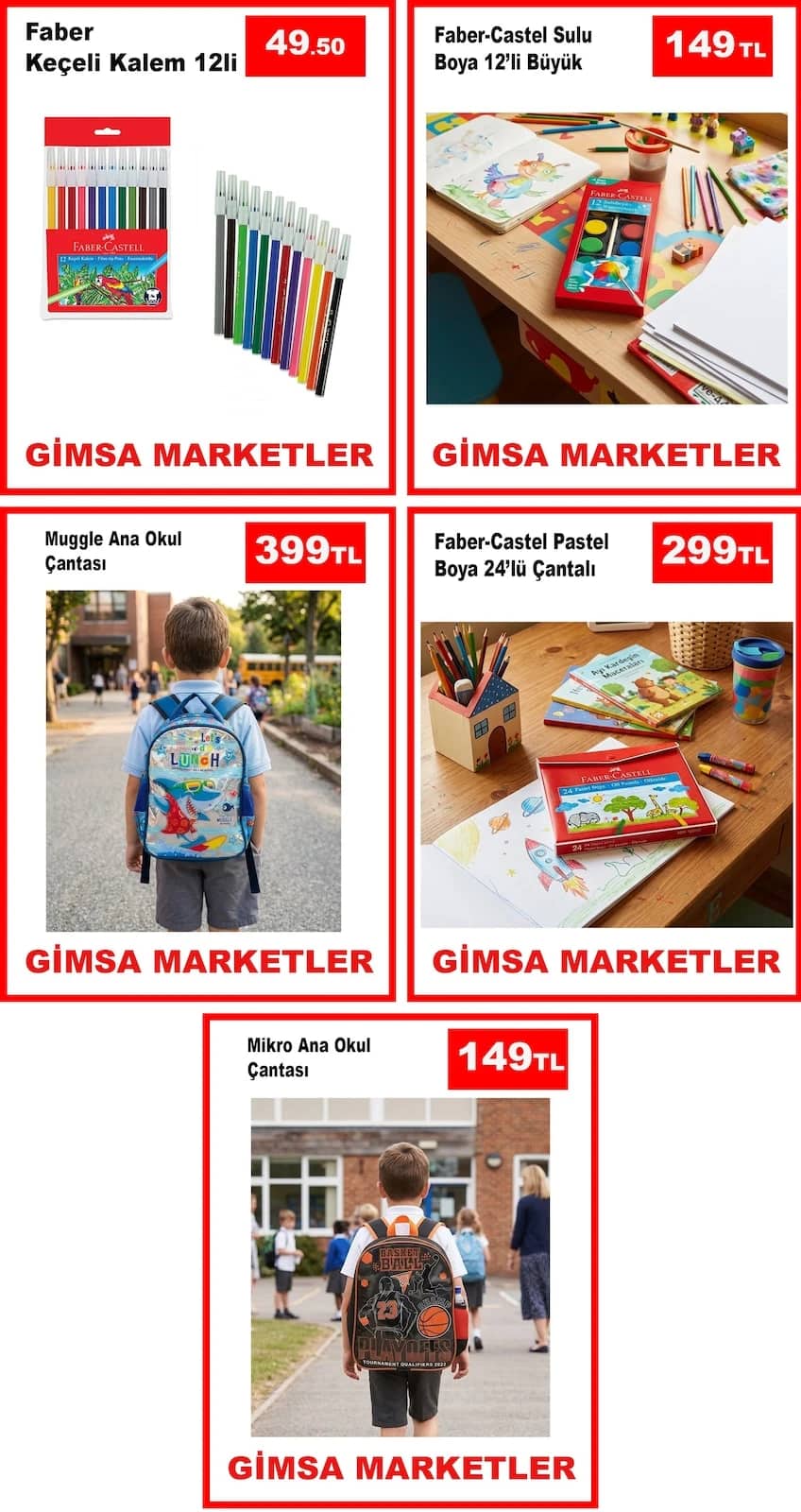 Gimsa Market - Instagram Post'u 28 - 31 Ağustos 2026