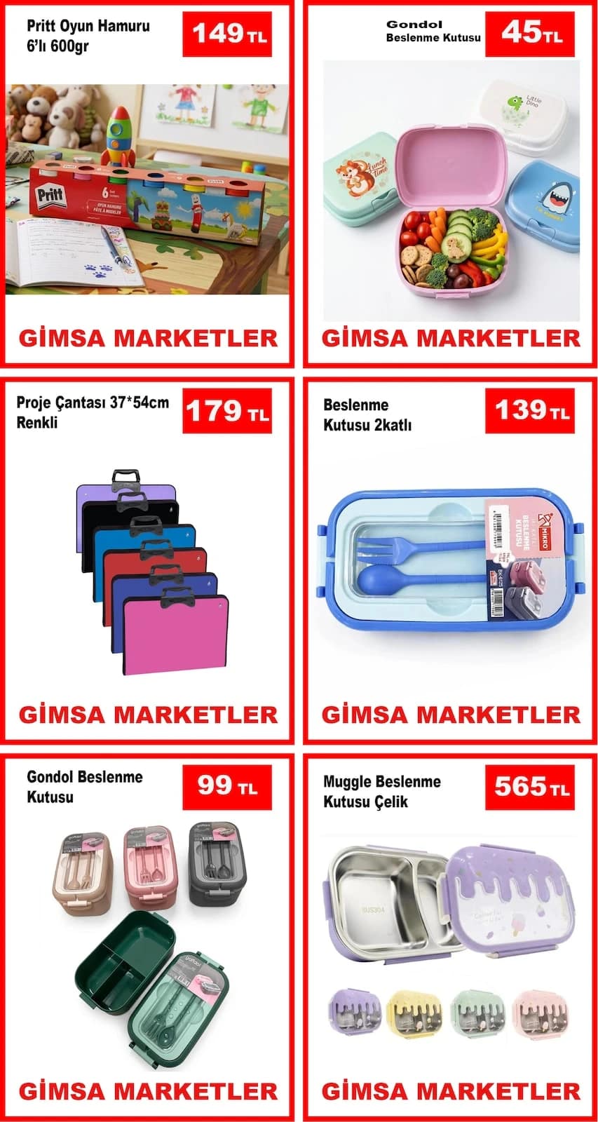 Gimsa Market - Instagram Post'u 31 Ağustos - 10 Eylül 2026 - Sayfa 1