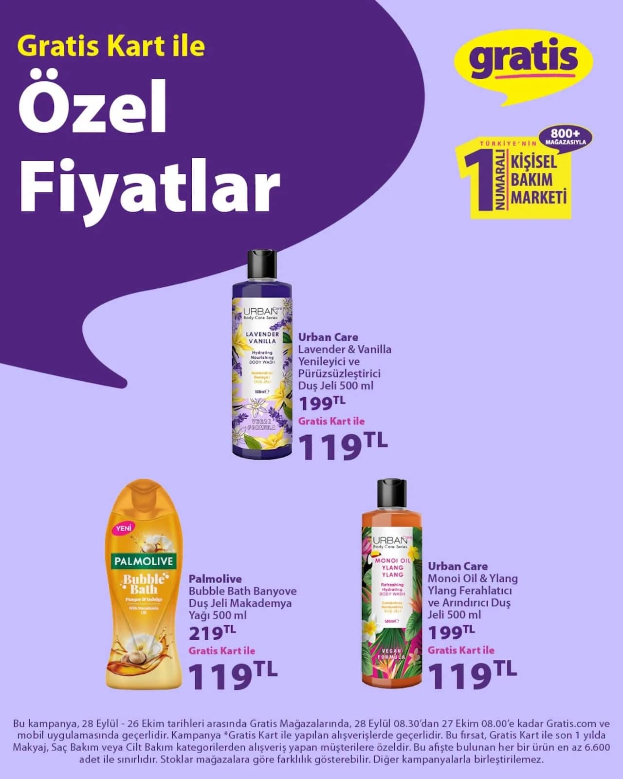 Gratis - Instagram Post'u 28 Eylül - 26 Ekim 2026 - Sayfa 1