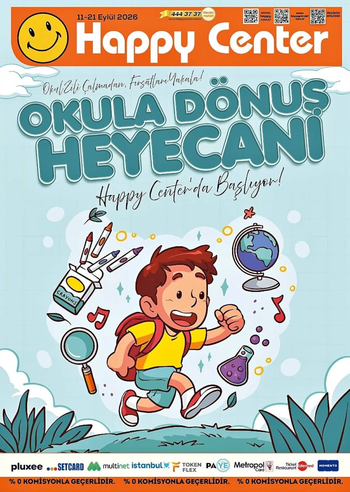 Happy Center - İndirim Broşürü 11 - 21 Eylül 2026 - Sayfa 1